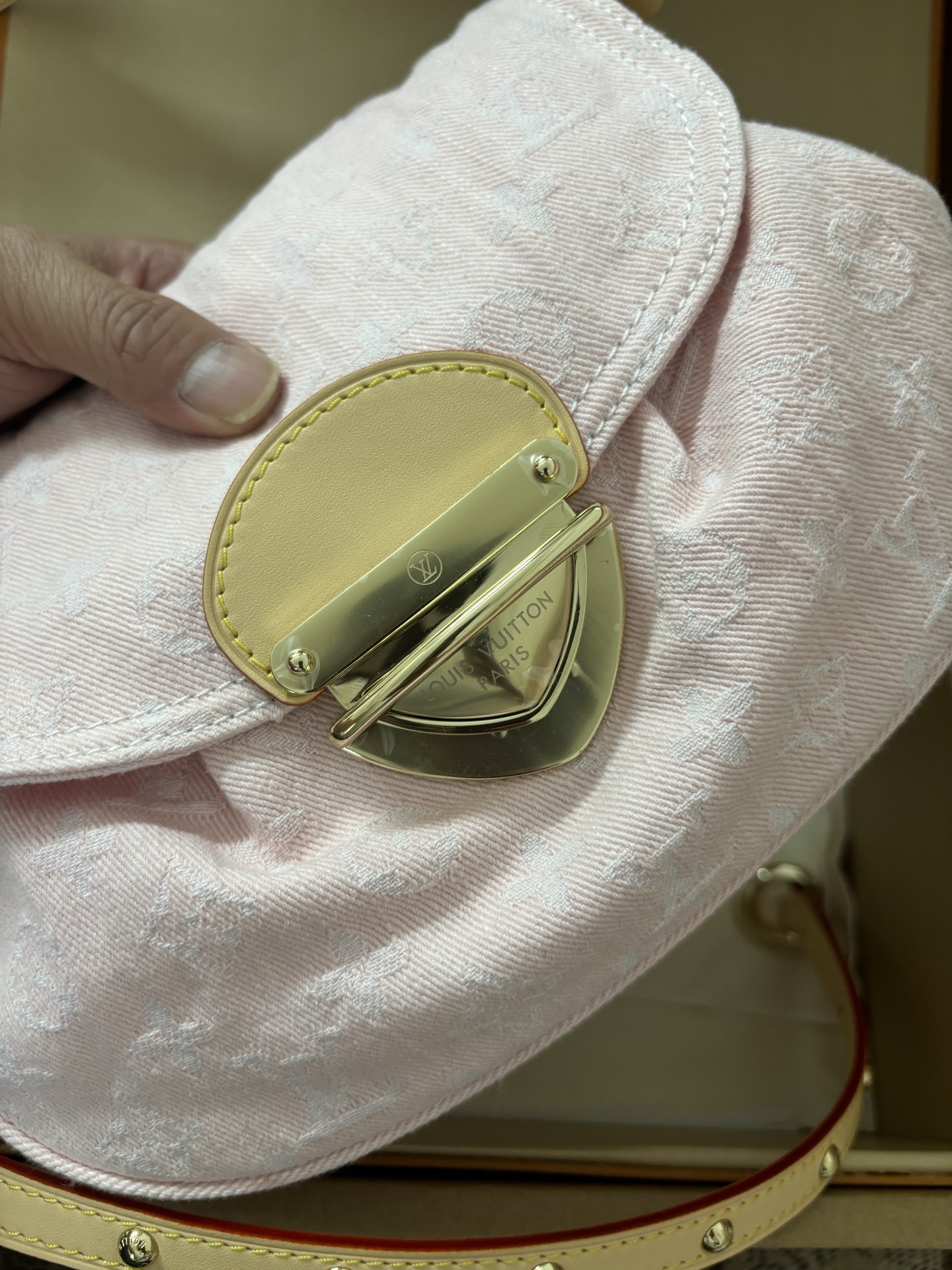 Louis Vuitton Monogram Denim Canvas Bag