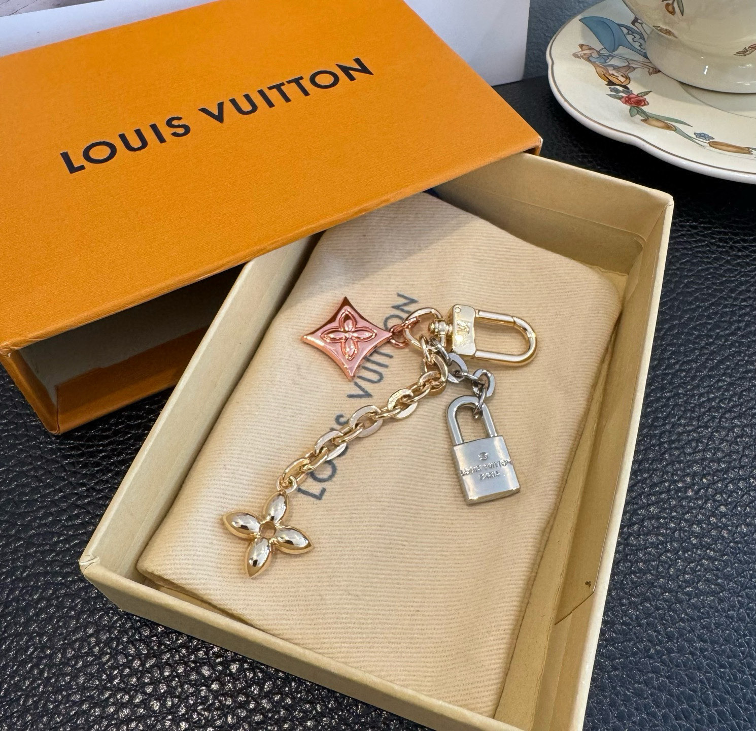 Louis Vuitton   Cherry Keychain