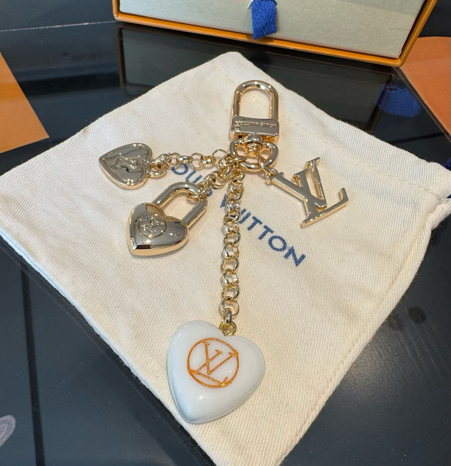 Louis Vuitton   Cherry Keychain