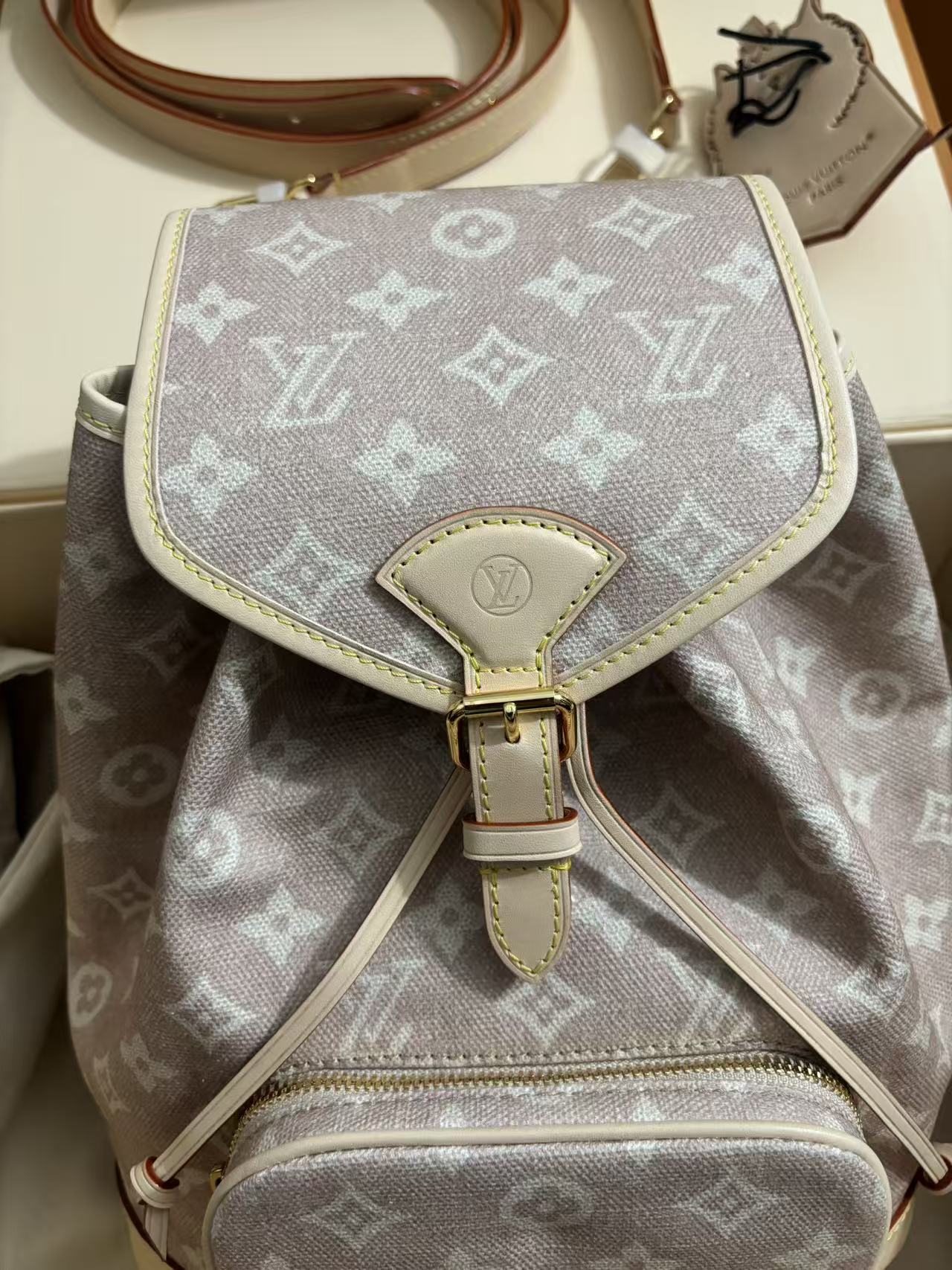 Louis Vuitton New coated MONTSOURIS small backpack