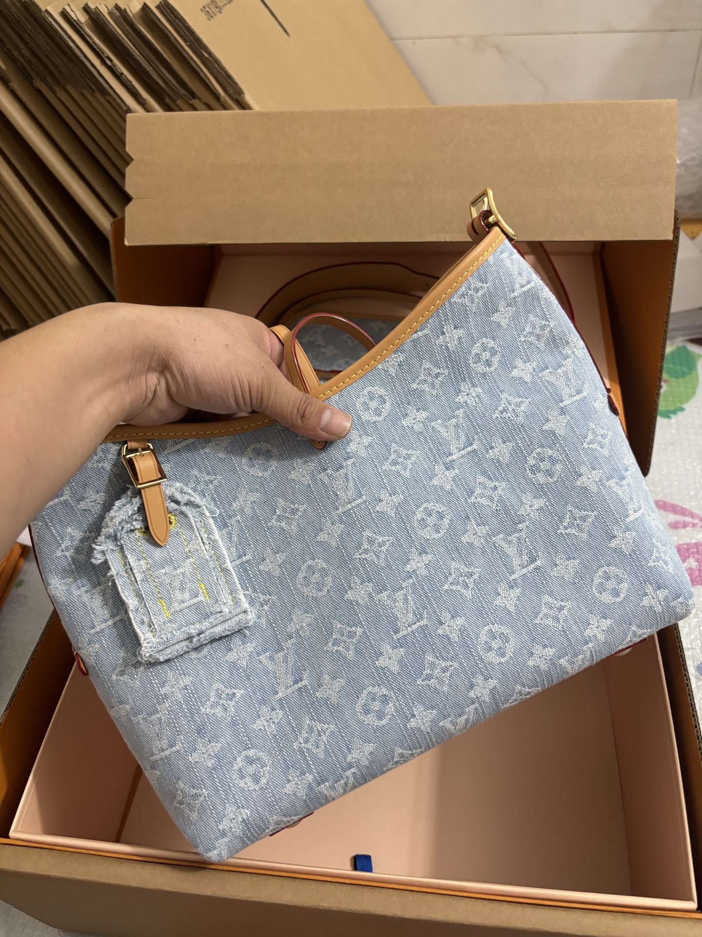 Louis Vuitton Carryall small handbag