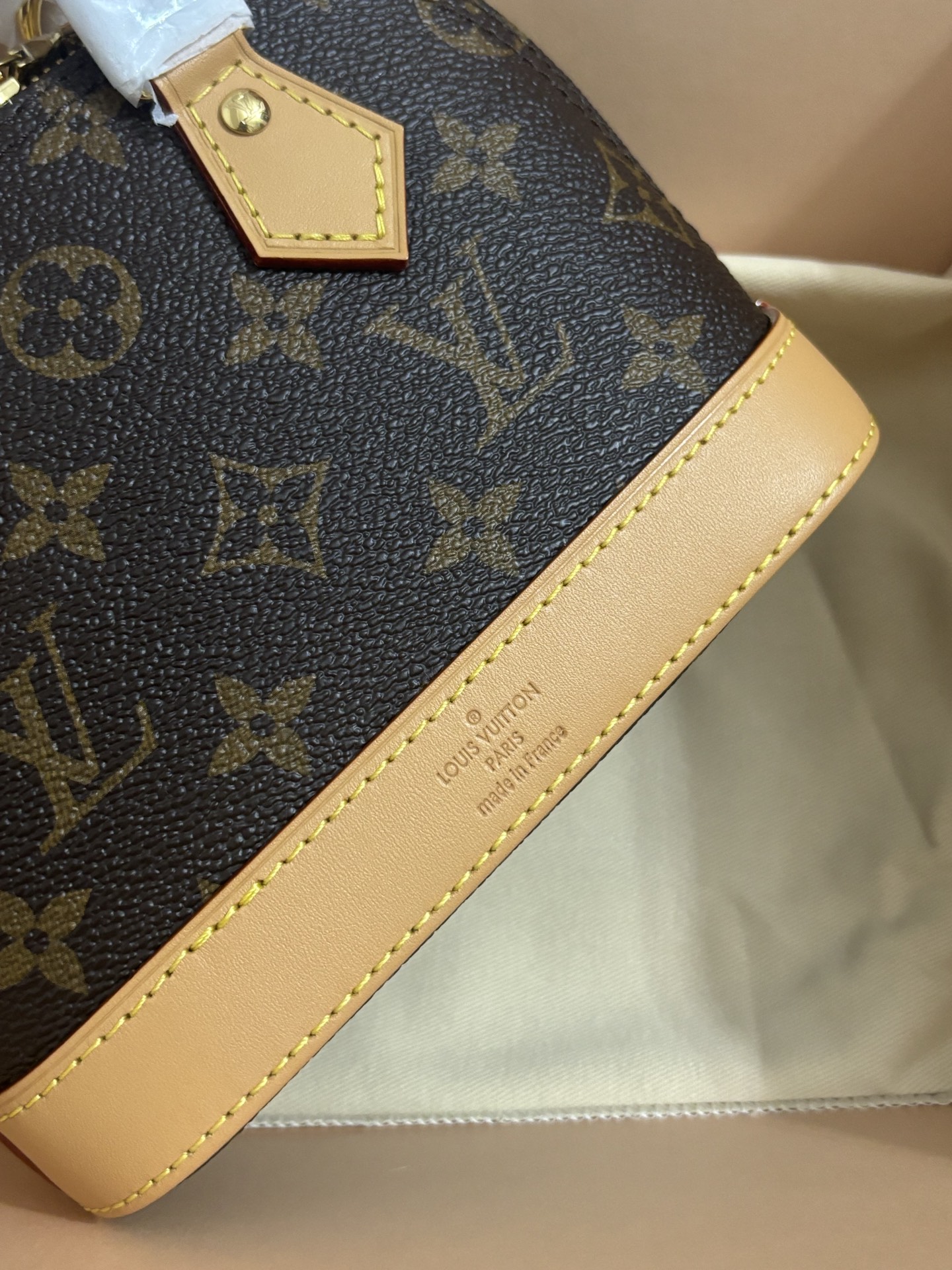 Louis Vuitton NANO ALMA Handbag