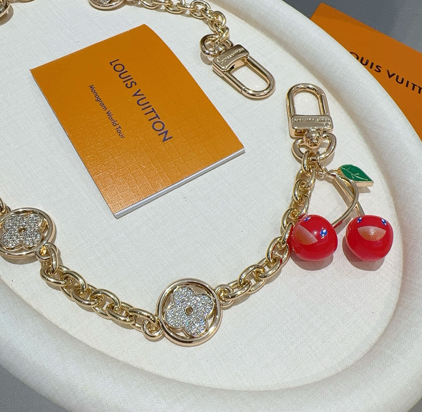 Louis Vuitton   Cherry Keychain