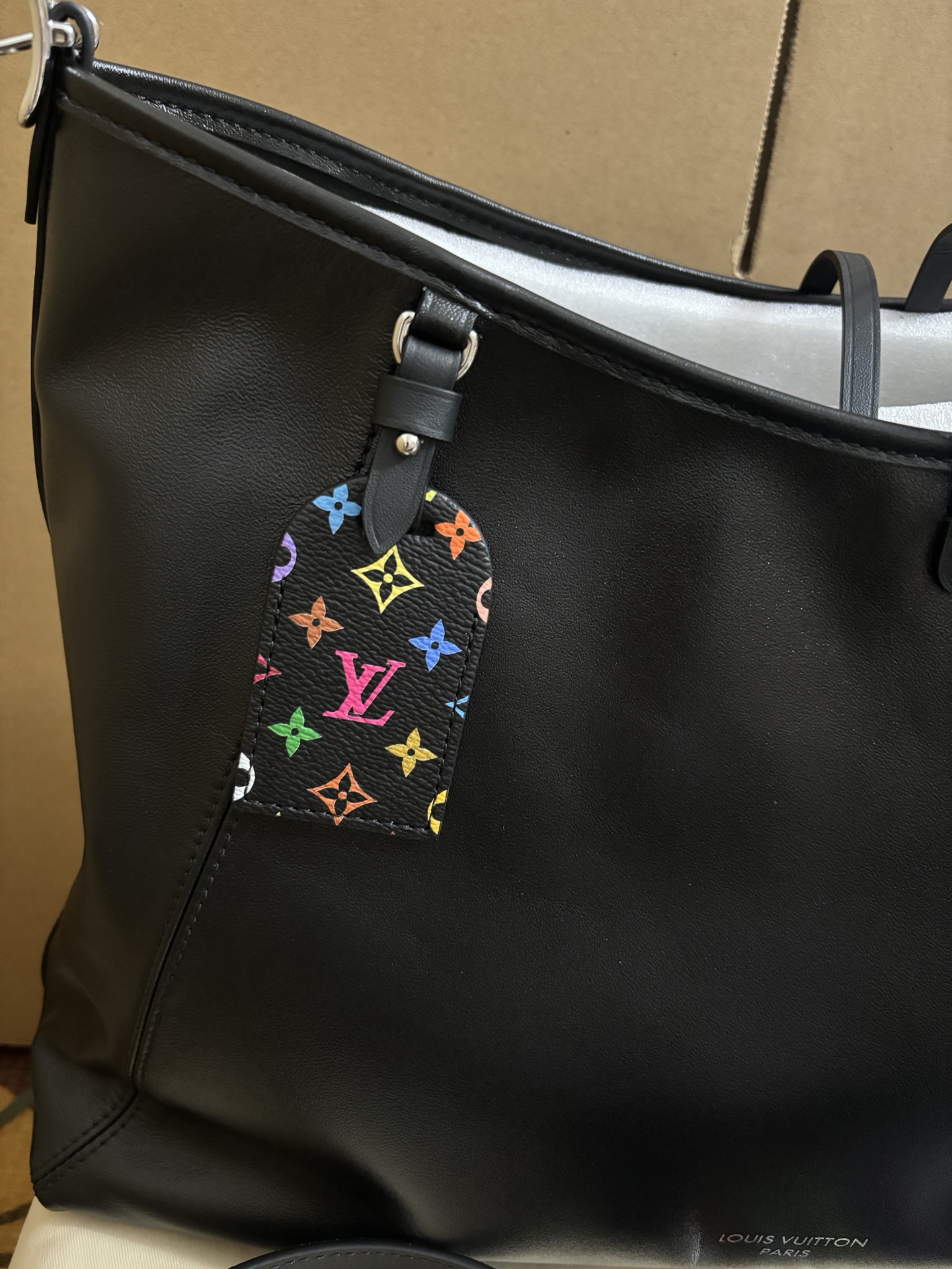 Louis Vuitton Murakami CarryAll Dark Medium Handbag