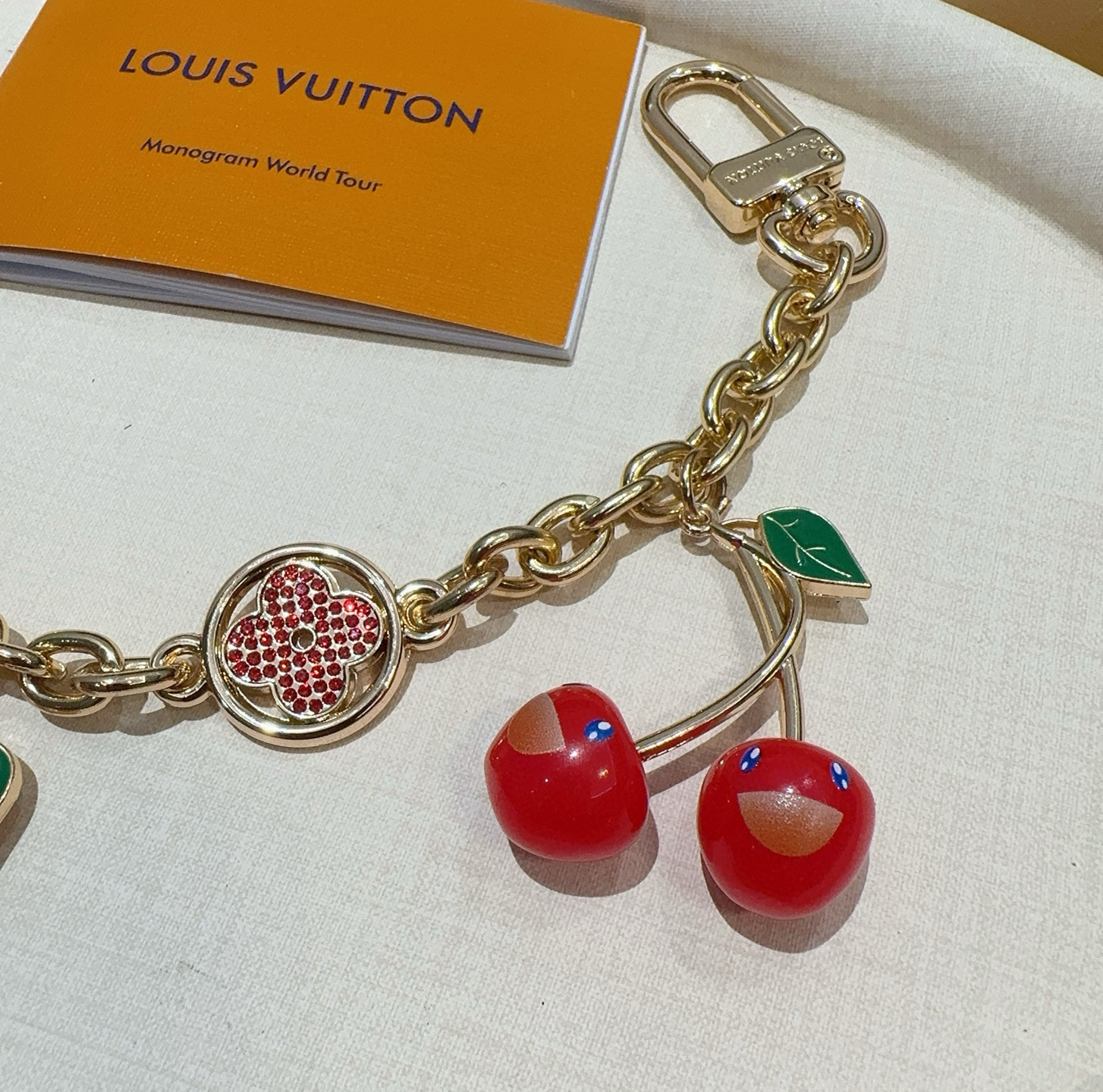 Louis Vuitton   Cherry Keychain