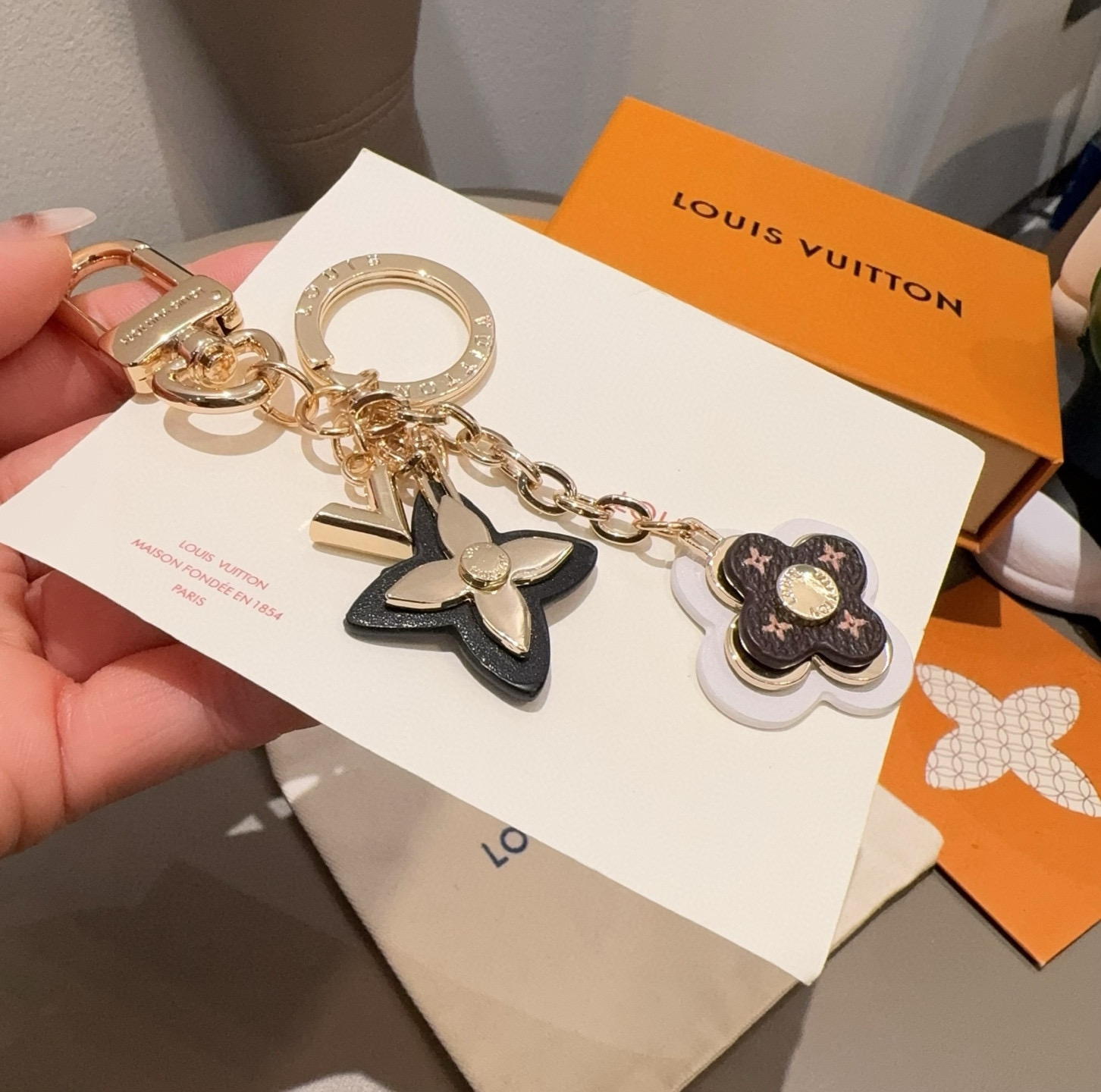 Louis Vuitton   Cherry Keychain