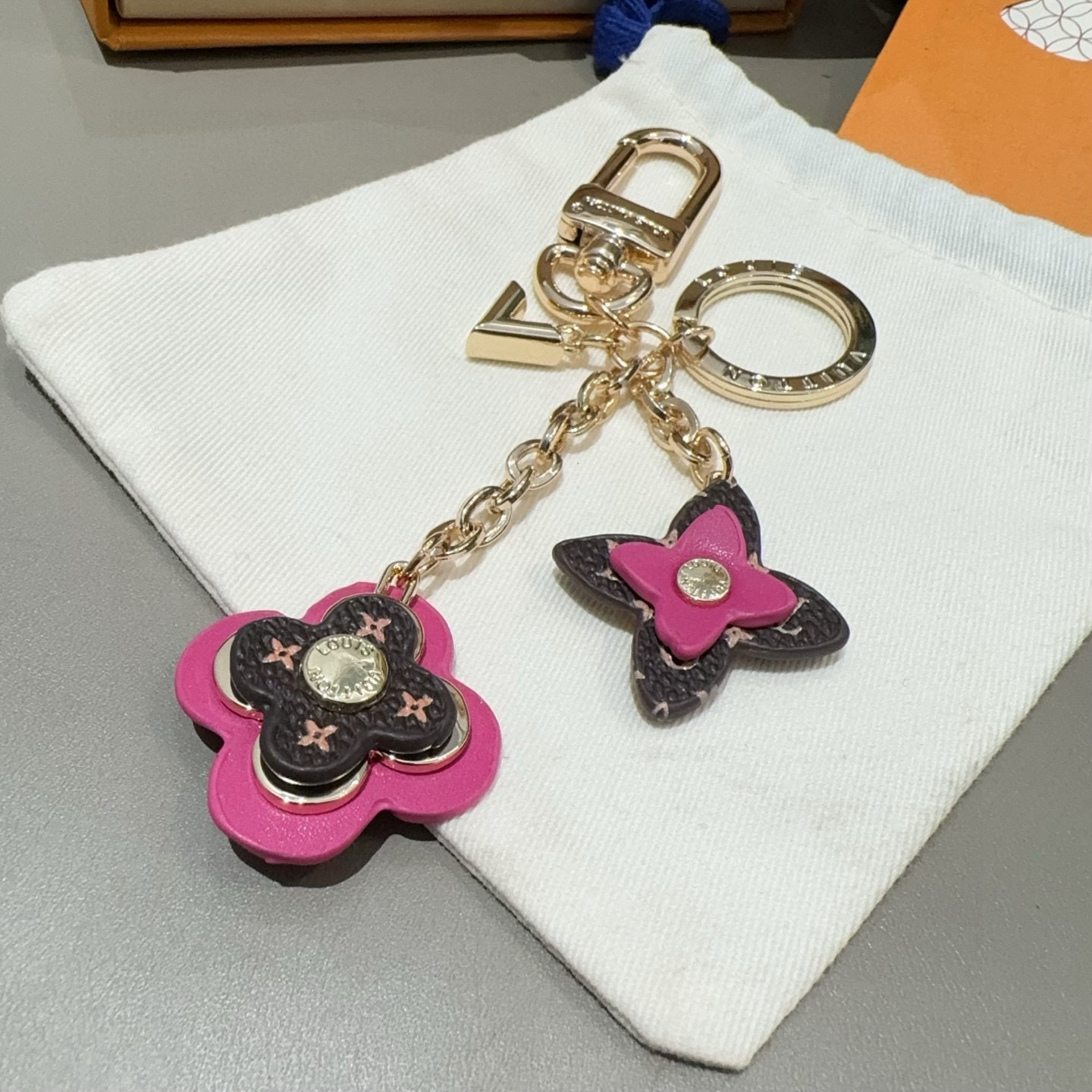 Louis Vuitton   Cherry Keychain