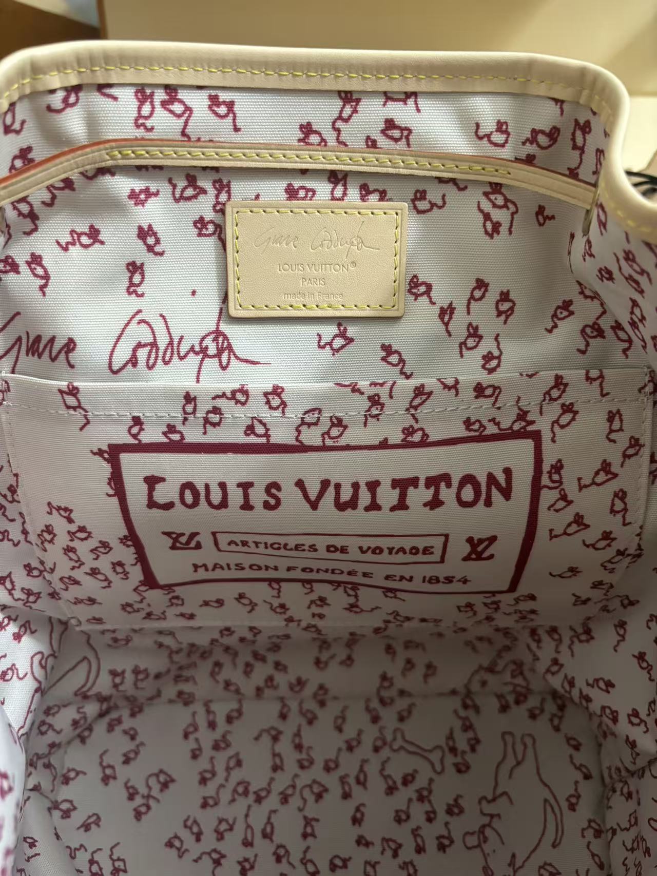 Louis Vuitton New coated MONTSOURIS small backpack