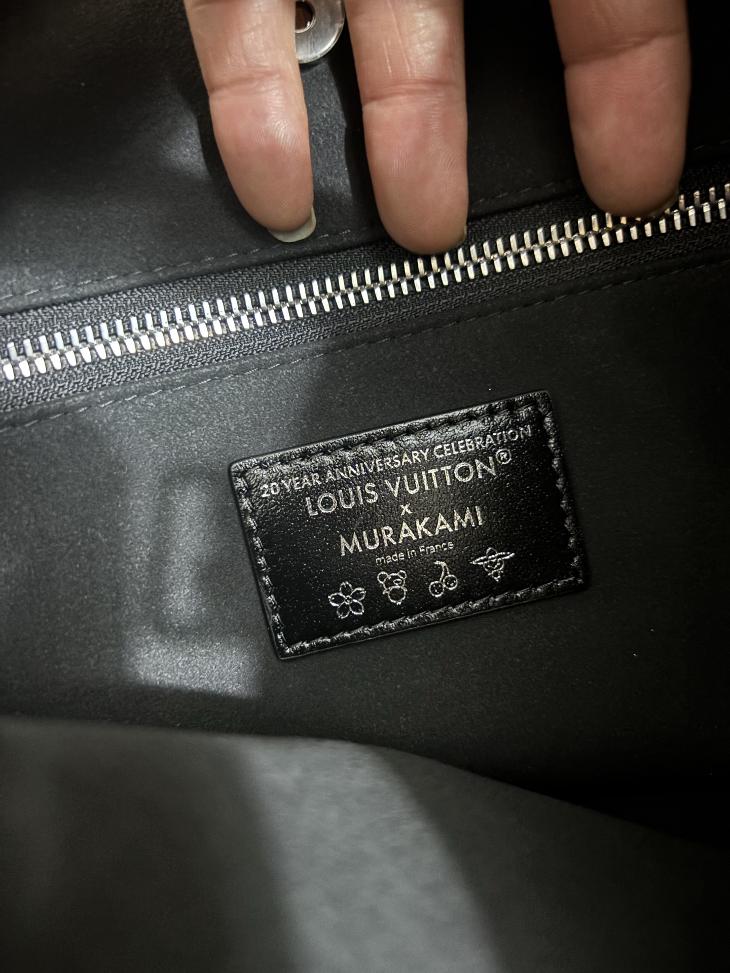 Louis Vuitton Murakami CarryAll Dark Medium Handbag