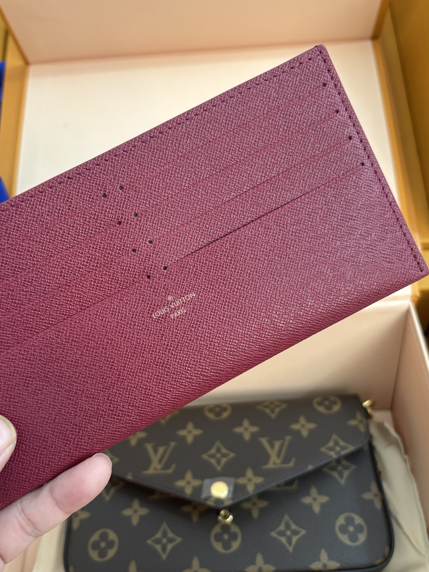 Louis Vuitton POCHETTE FÉLICIE Chain Bag