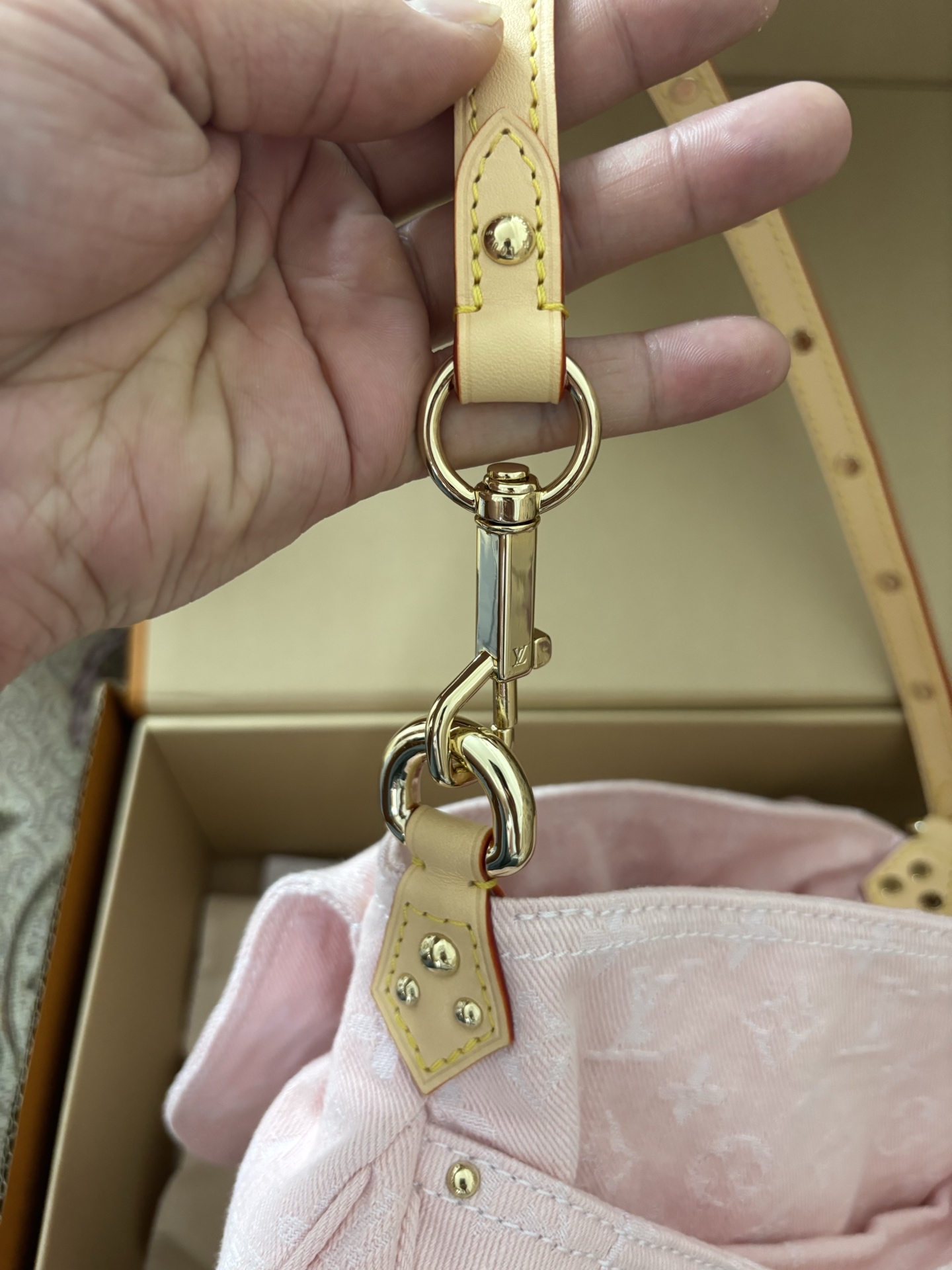 Louis Vuitton Monogram Denim Canvas Bag