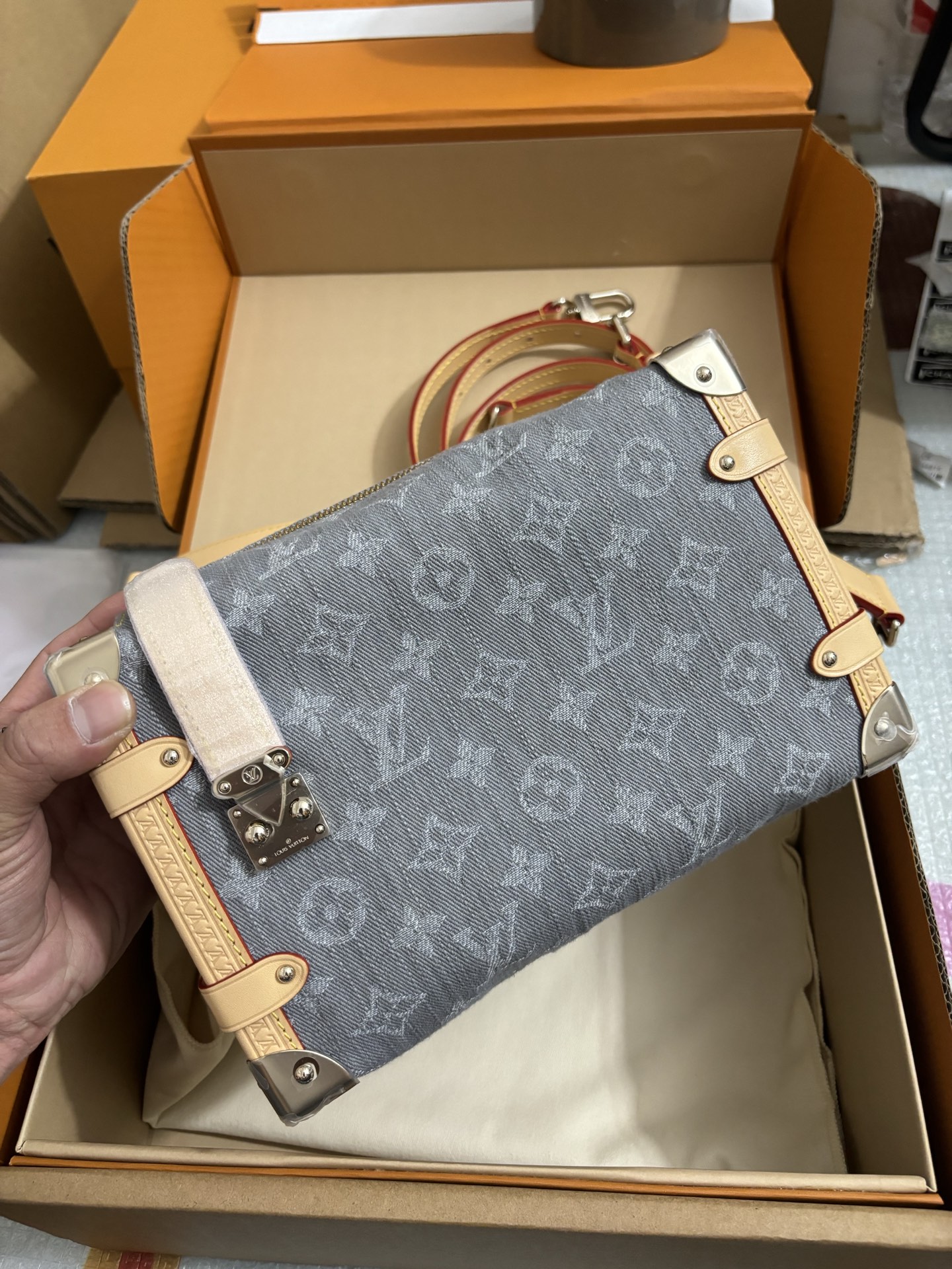Louis Vuitton Side Trunk Medium Handbag