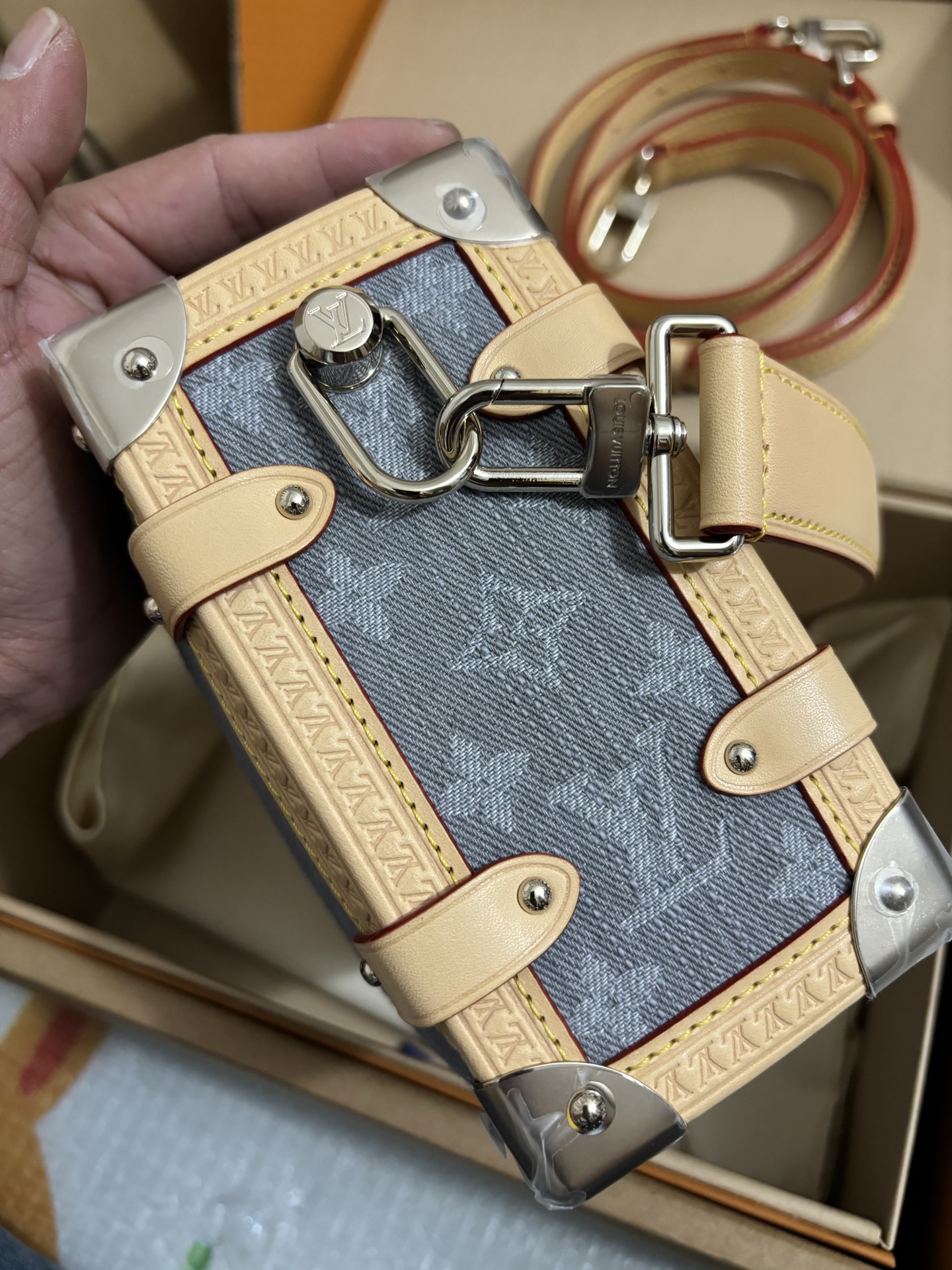 Louis Vuitton Side Trunk Medium Handbag