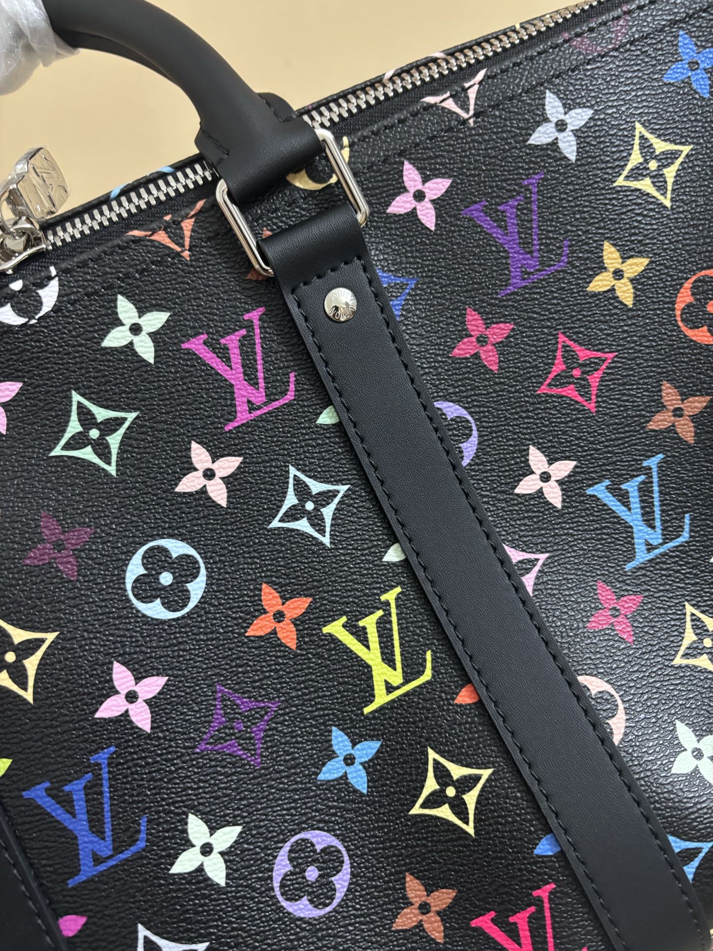 LV x TM KEEPALL BANDOULIÈRE 50 Travel Bag