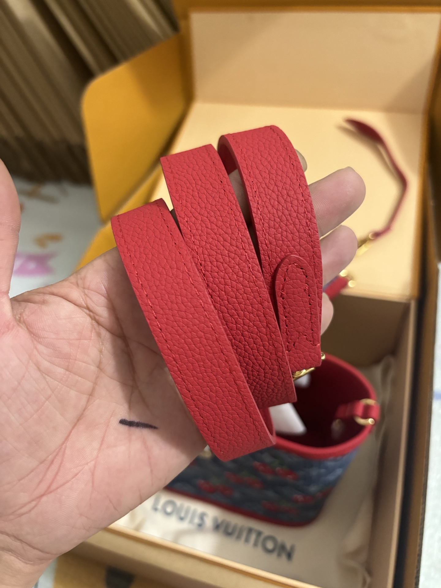 LV x TM NEVERFULL INSIDE OUT BB handbag