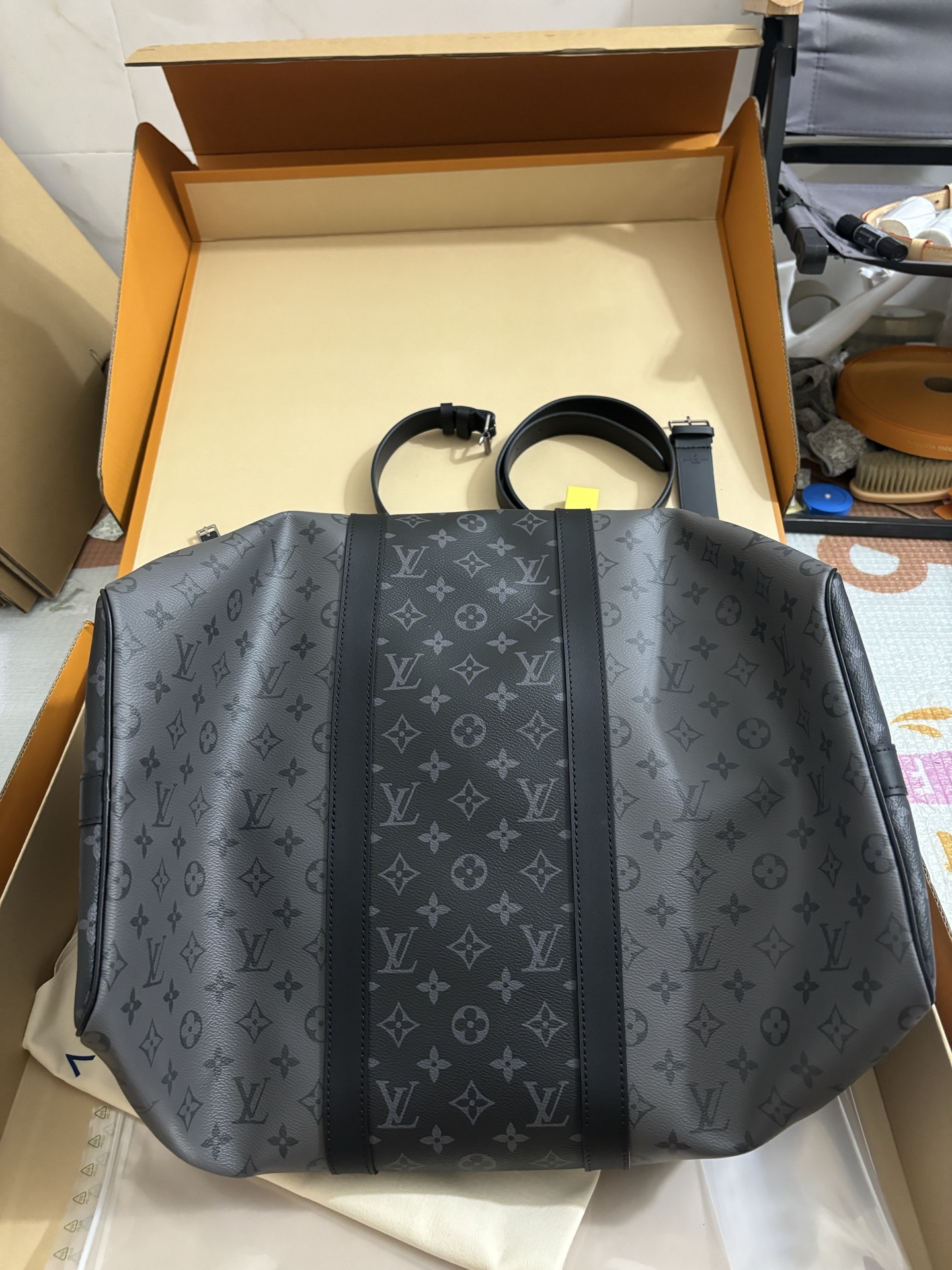 Louis Vuitton KEEPALL BANDOULIÈRE 50 Travel Bag