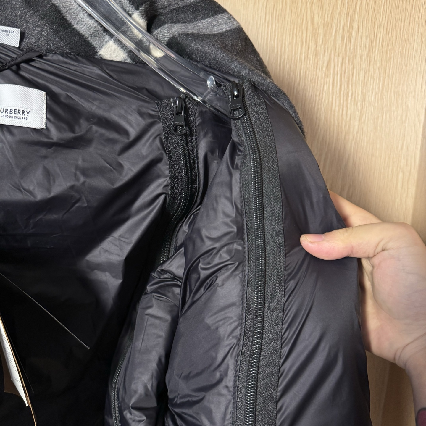 Burberry Detachable Sleeve Puffer Jacket