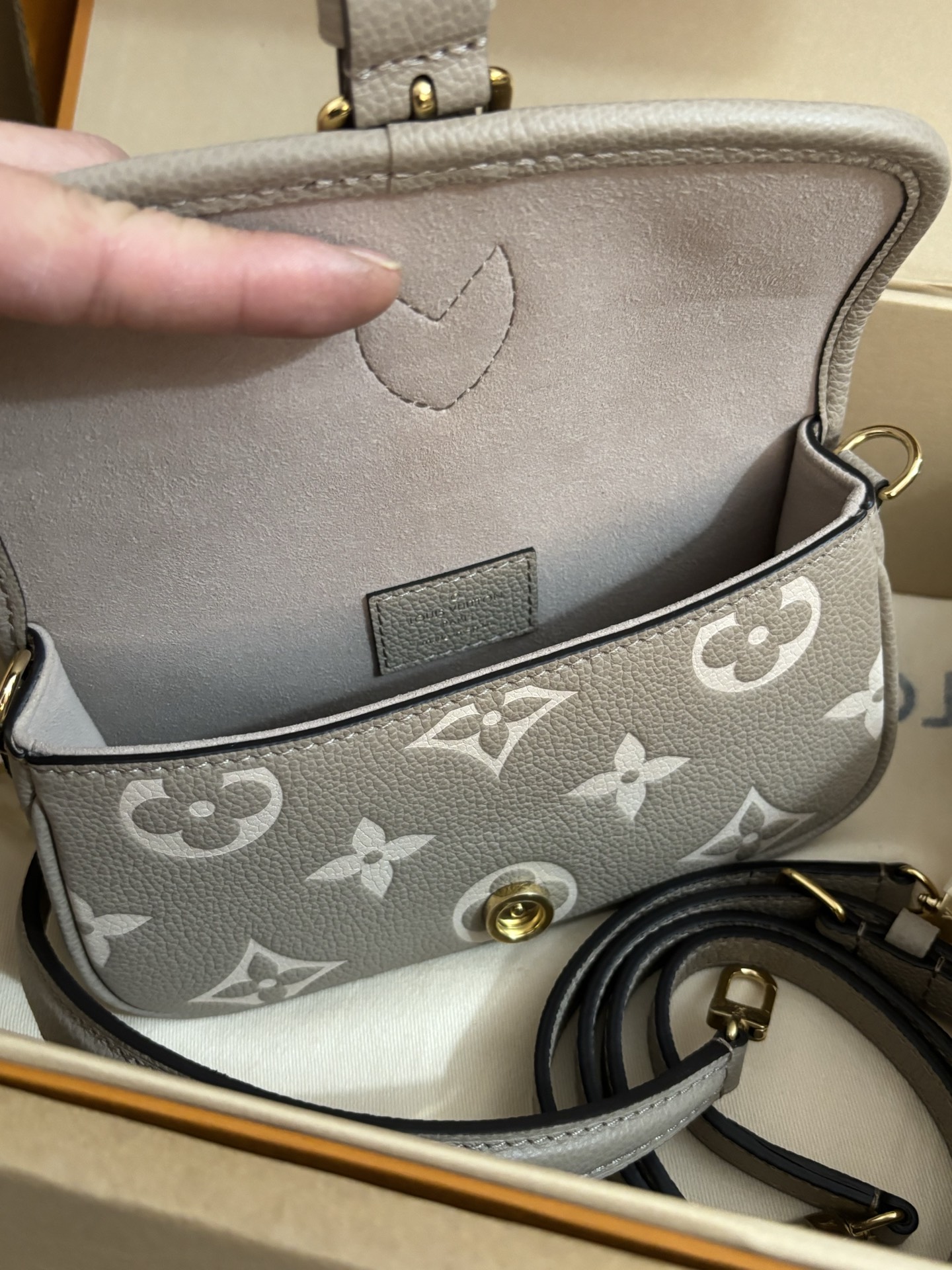 Louis Vuitton Nano Diane Handbag