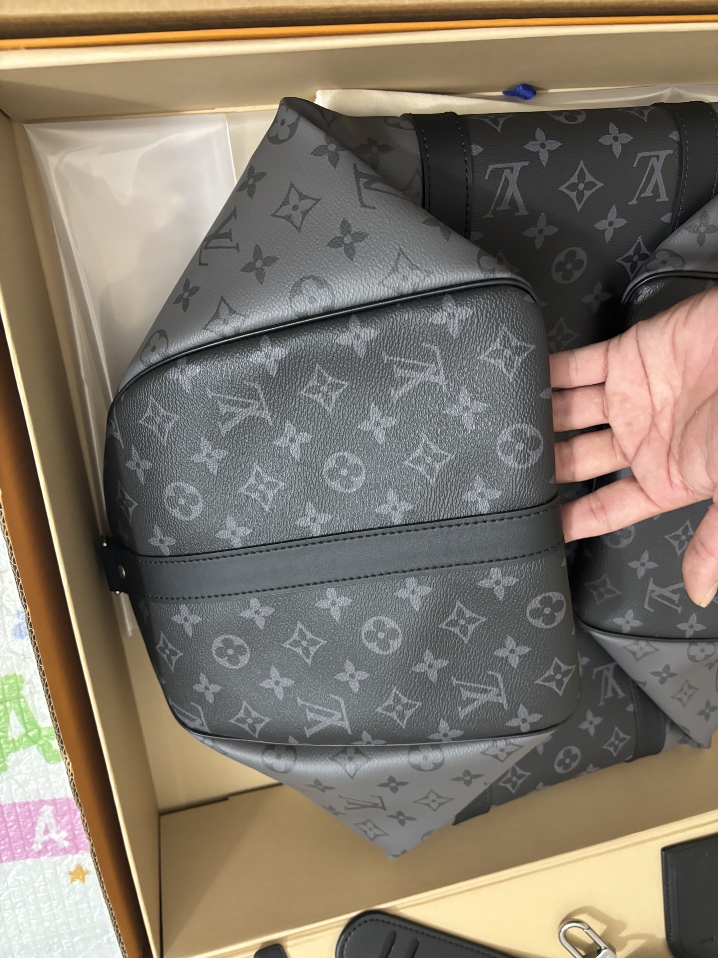 Louis Vuitton KEEPALL BANDOULIÈRE 50 Travel Bag