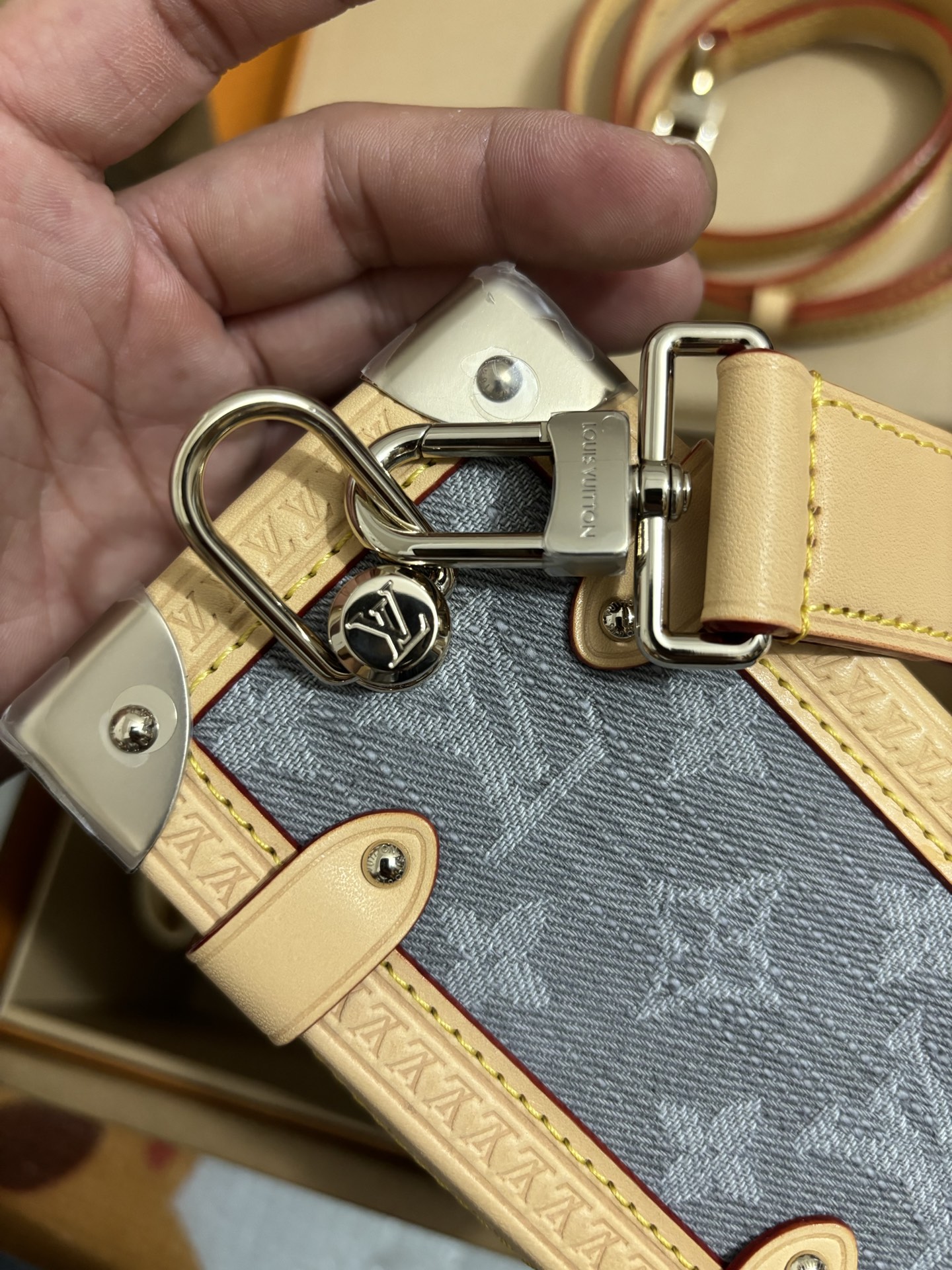 Louis Vuitton Side Trunk Medium Handbag