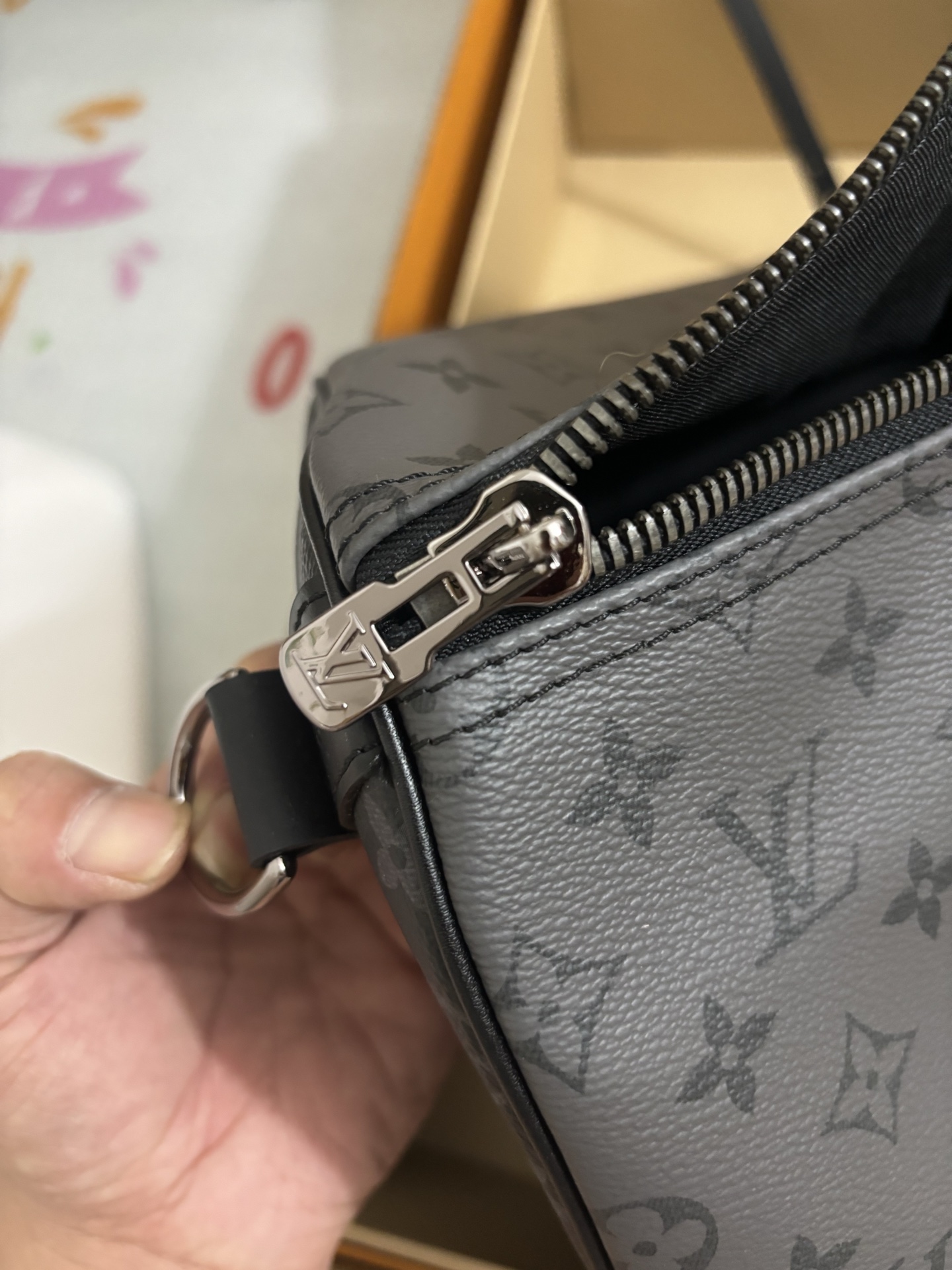 Louis Vuitton KEEPALL BANDOULIÈRE 50 Travel Bag