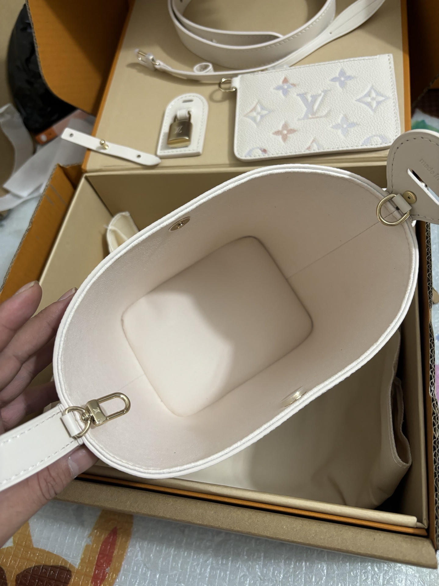 Louis Vuitton All In BB Bucket Bag