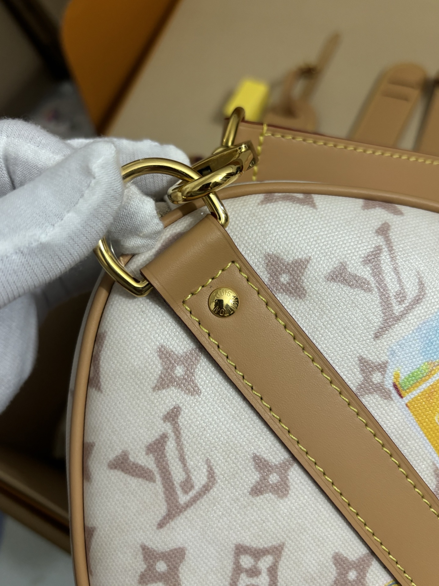 Louis Vuitton Keepall Bandoulière 45 Travel Bag