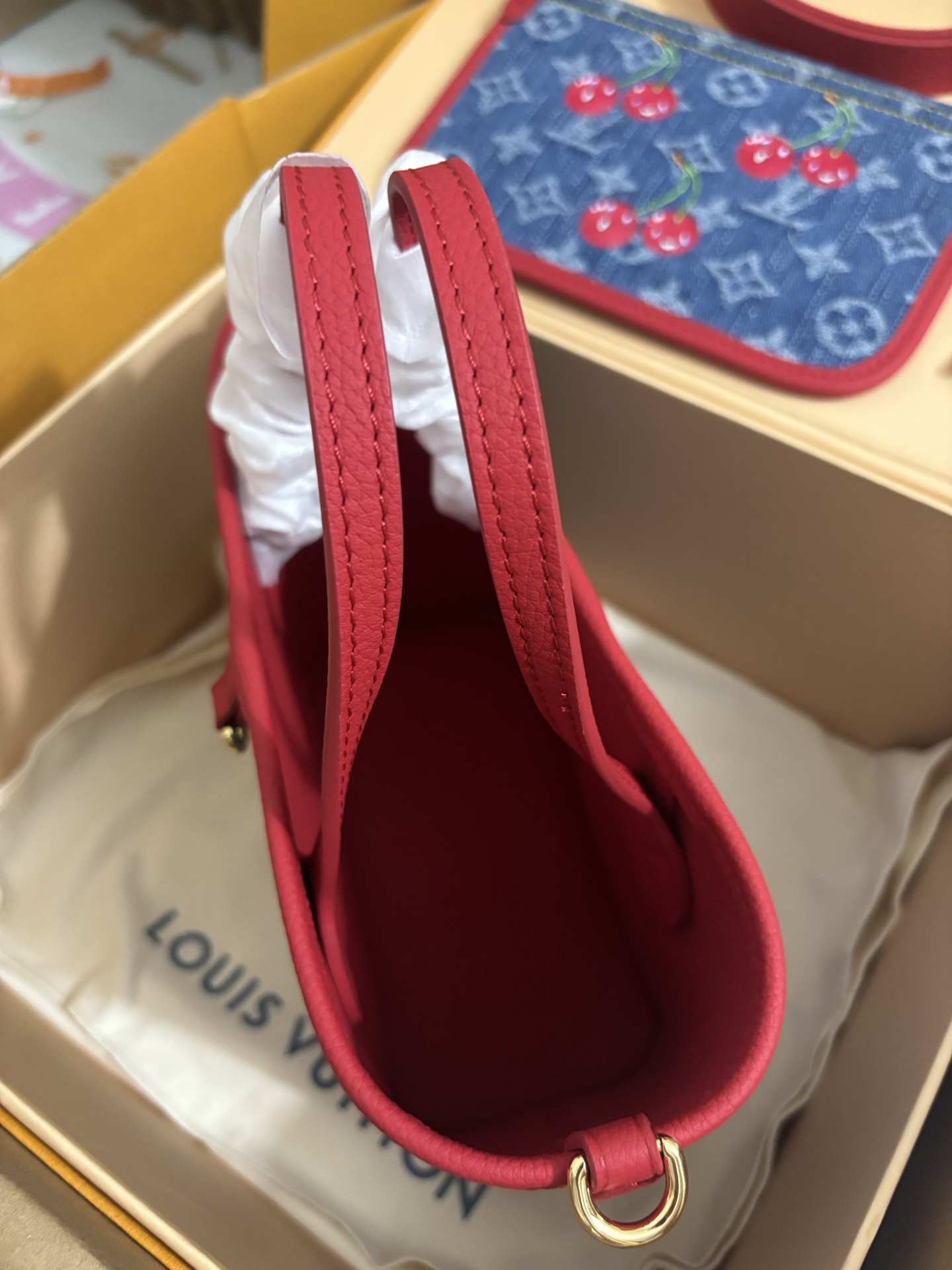 LV x TM NEVERFULL INSIDE OUT BB handbag