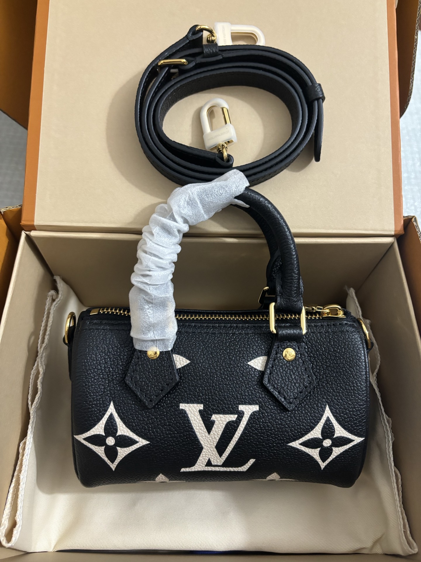 Louis Vuitton NANO SPEEDY Handbag