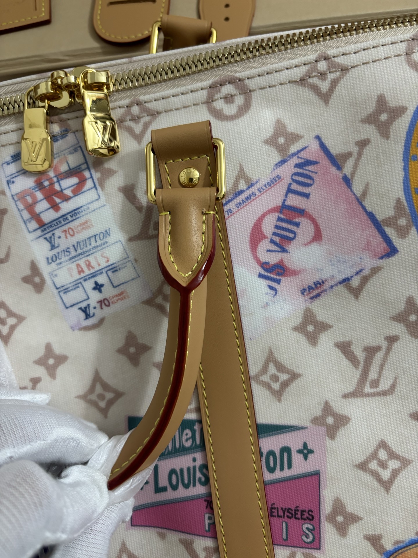 Louis Vuitton Keepall Bandoulière 45 Travel Bag
