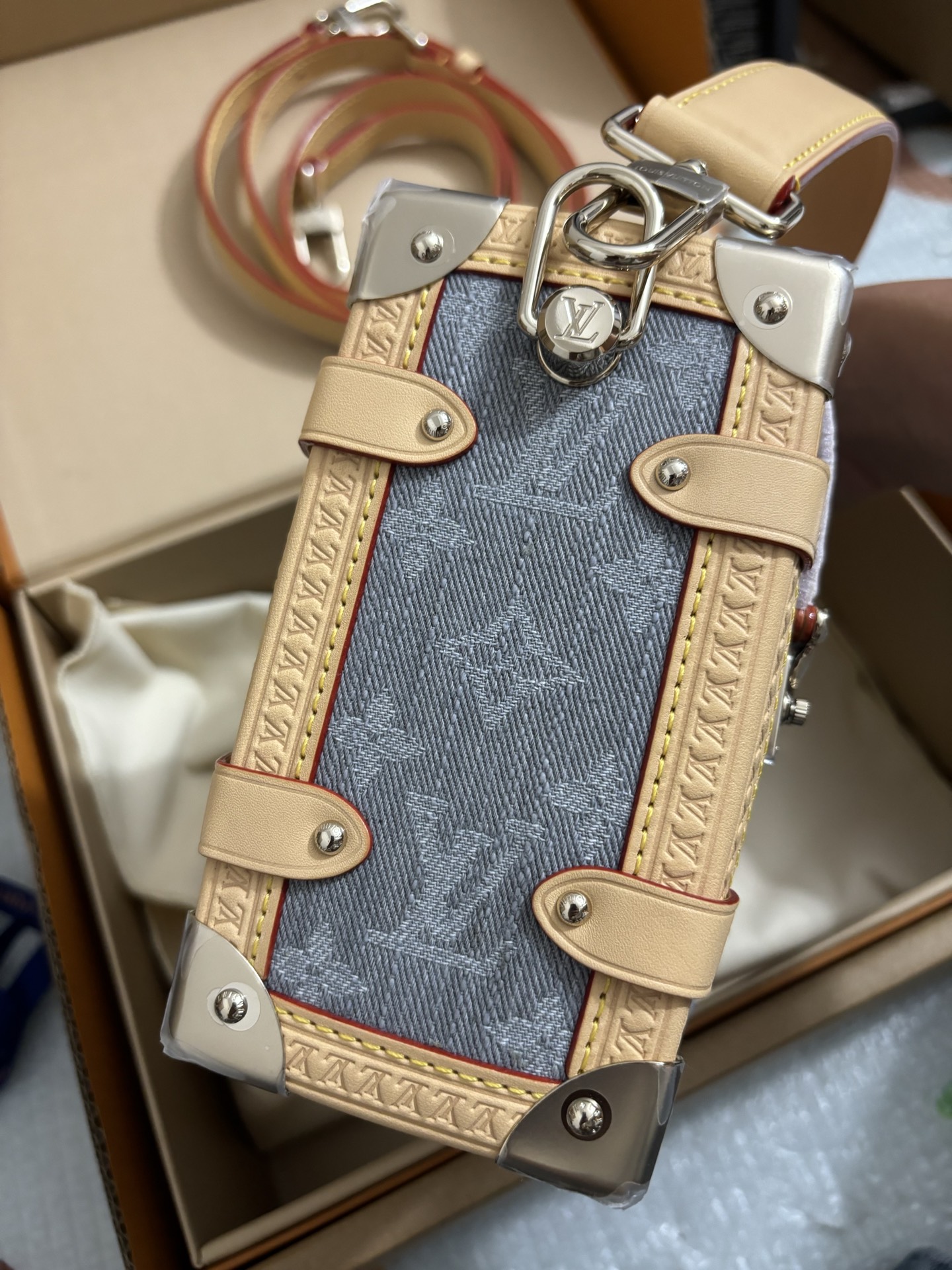 Louis Vuitton Side Trunk Medium Handbag