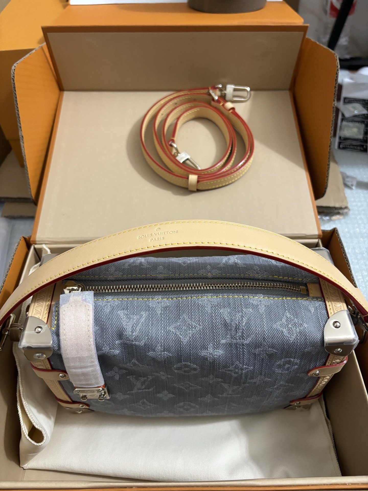 Louis Vuitton Side Trunk Medium Handbag