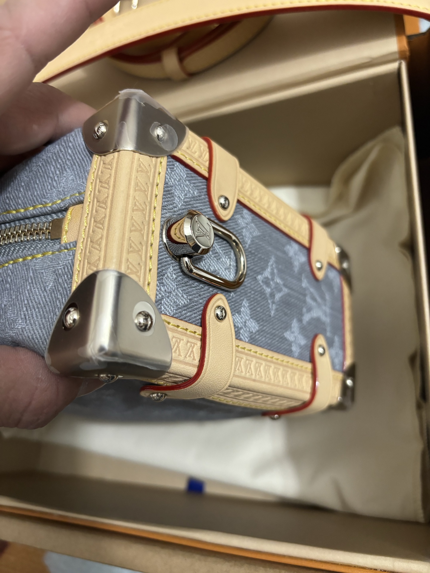 Louis Vuitton Side Trunk Medium Handbag