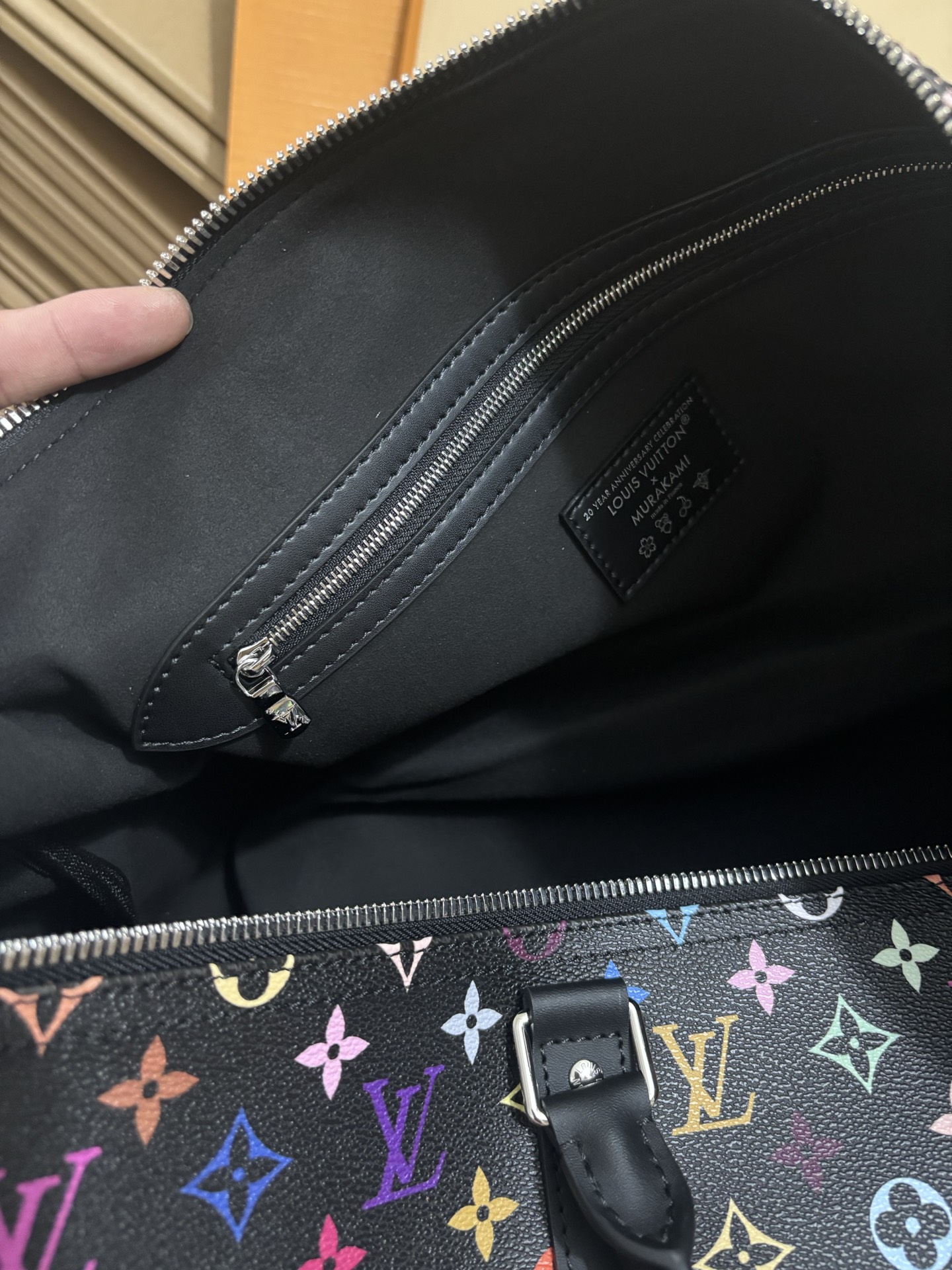 LV x TM KEEPALL BANDOULIÈRE 50 Travel Bag