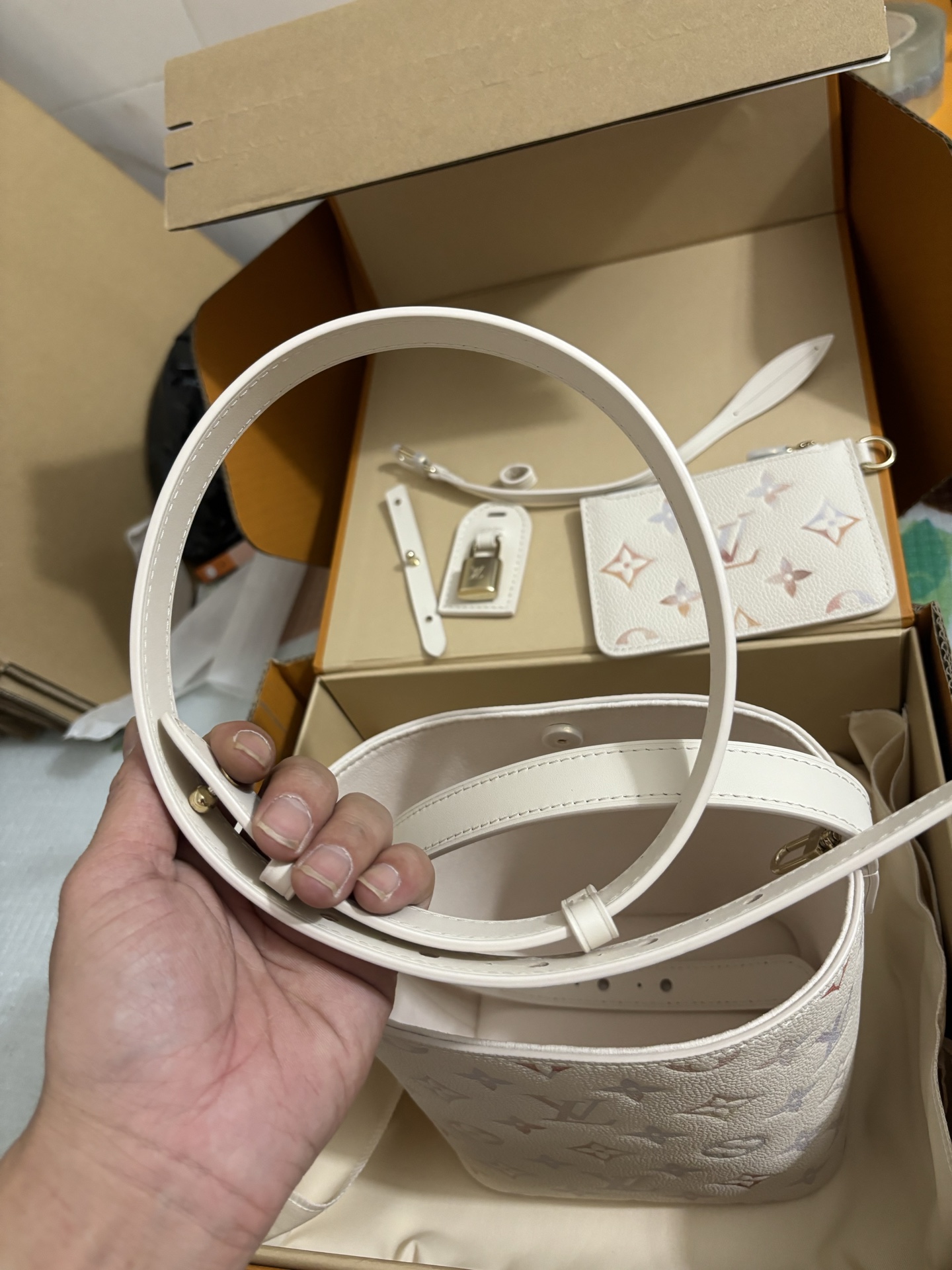 Louis Vuitton All In BB Bucket Bag