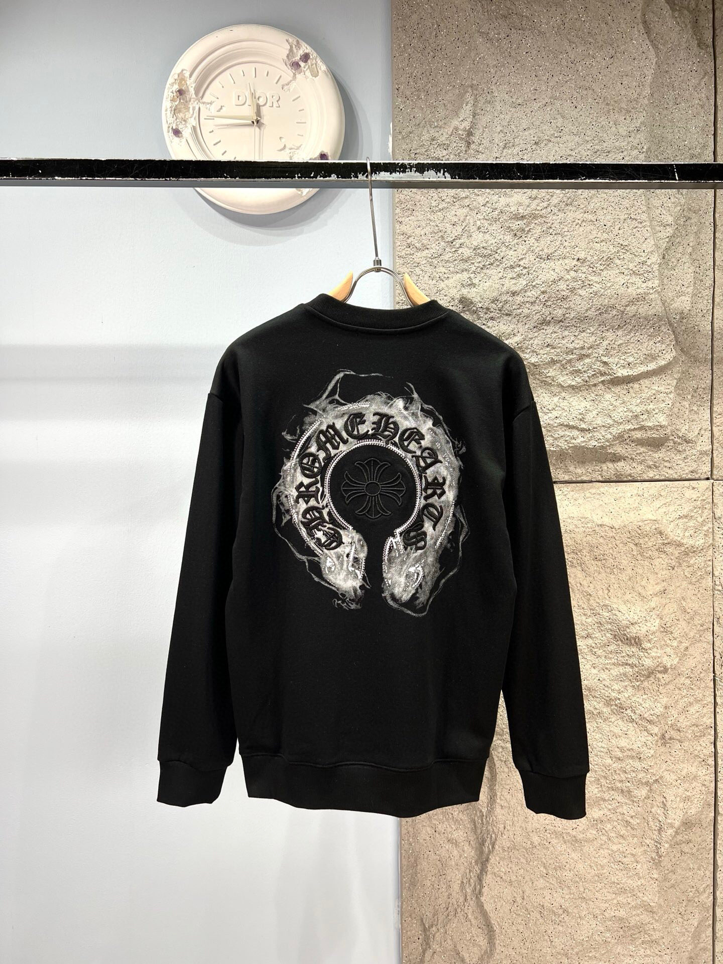 ChromeHearts crew-neck sweatshirt