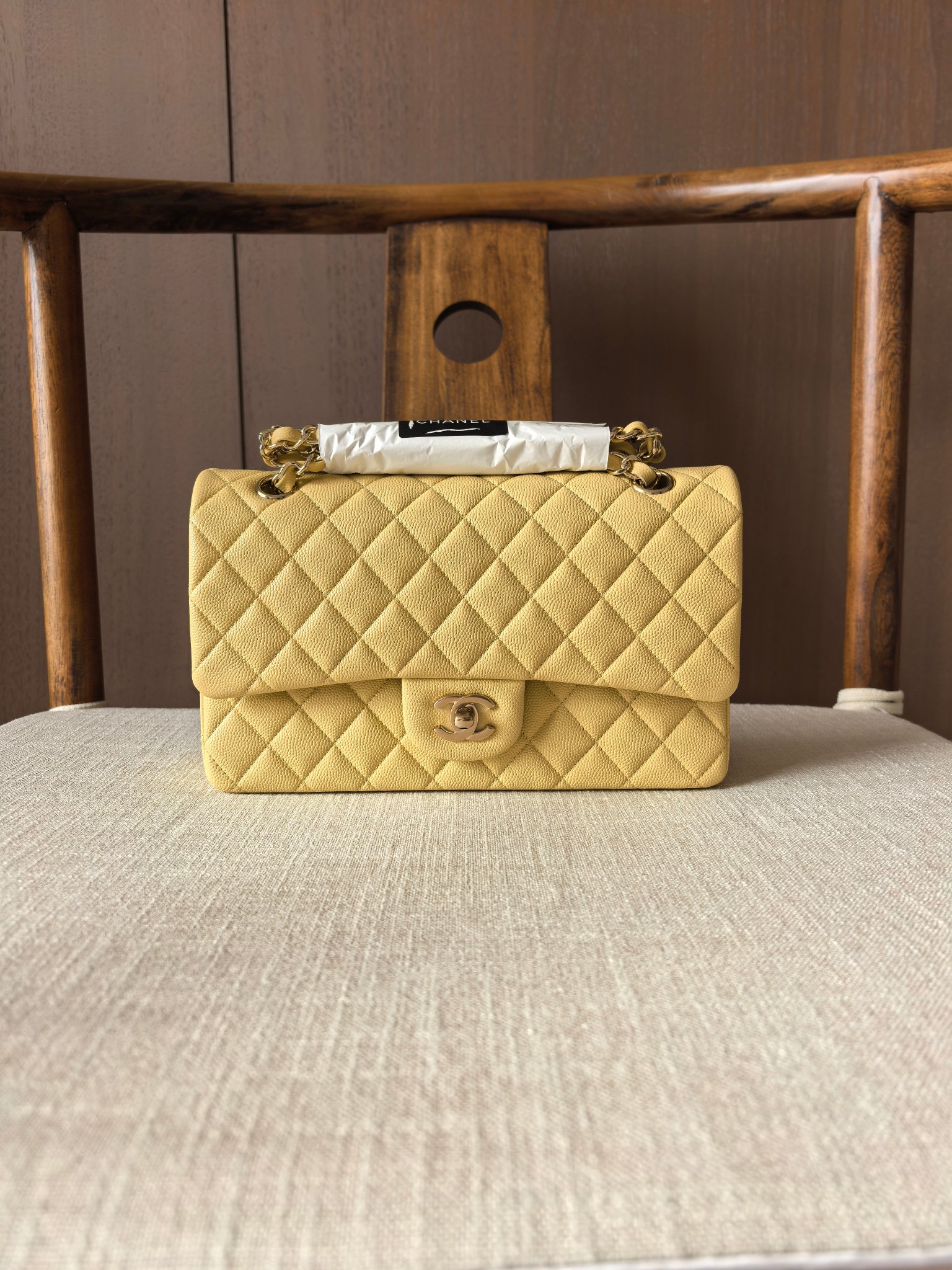 Chanel Light yellow CF 25.5