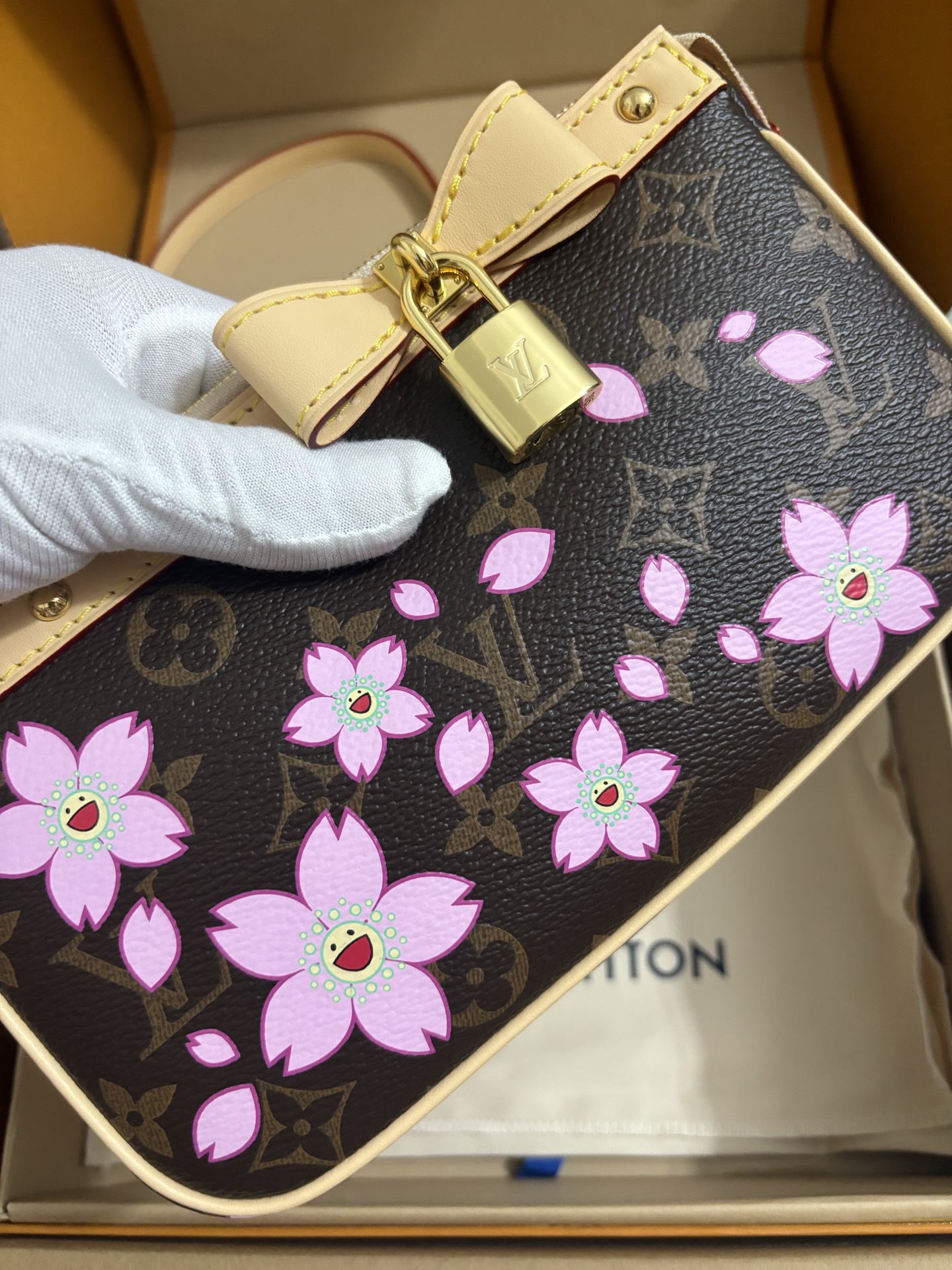 Louis Vuitton Cherry Blossom Mahjong Bag