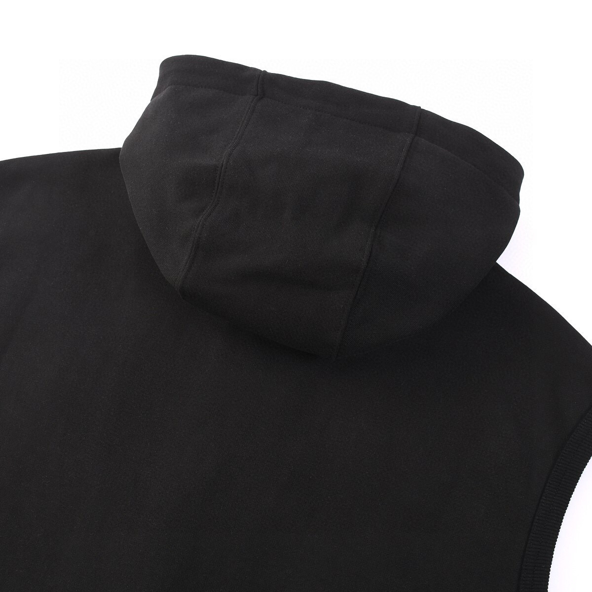 Fendi embroidered zip-up hooded vest