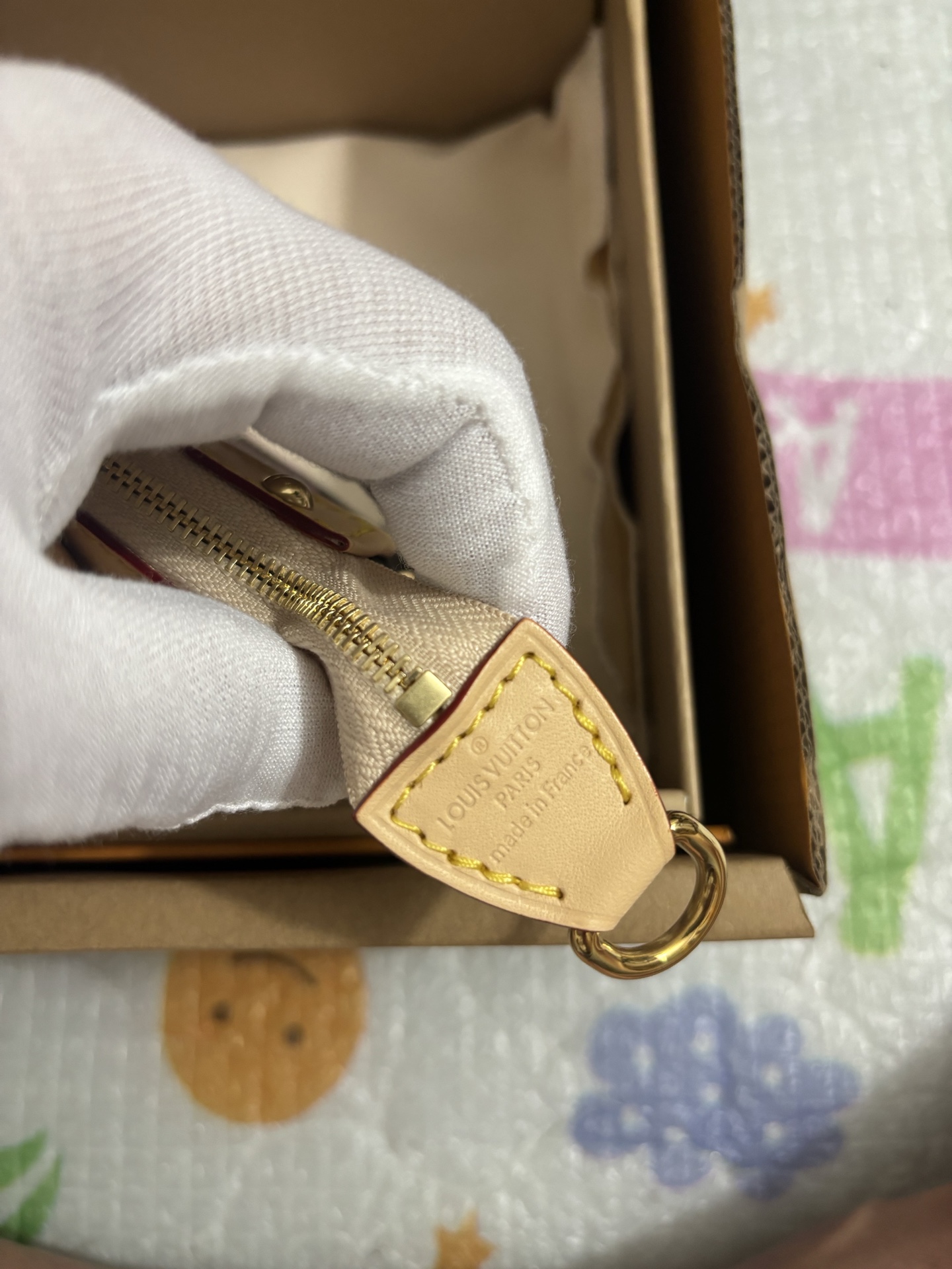 Louis Vuitton Cherry Blossom Mahjong Bag