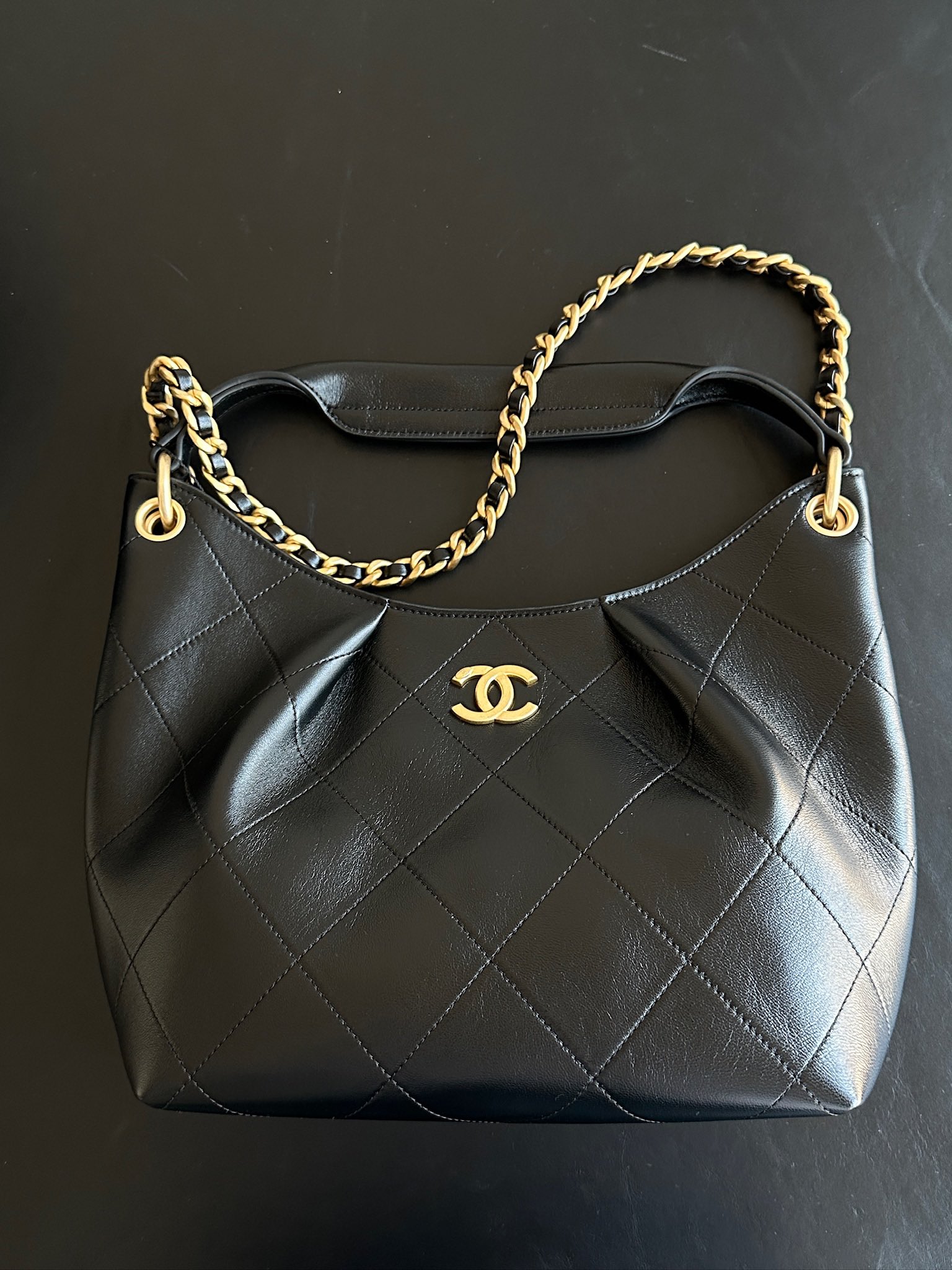 Chanel 26C boho Hobo