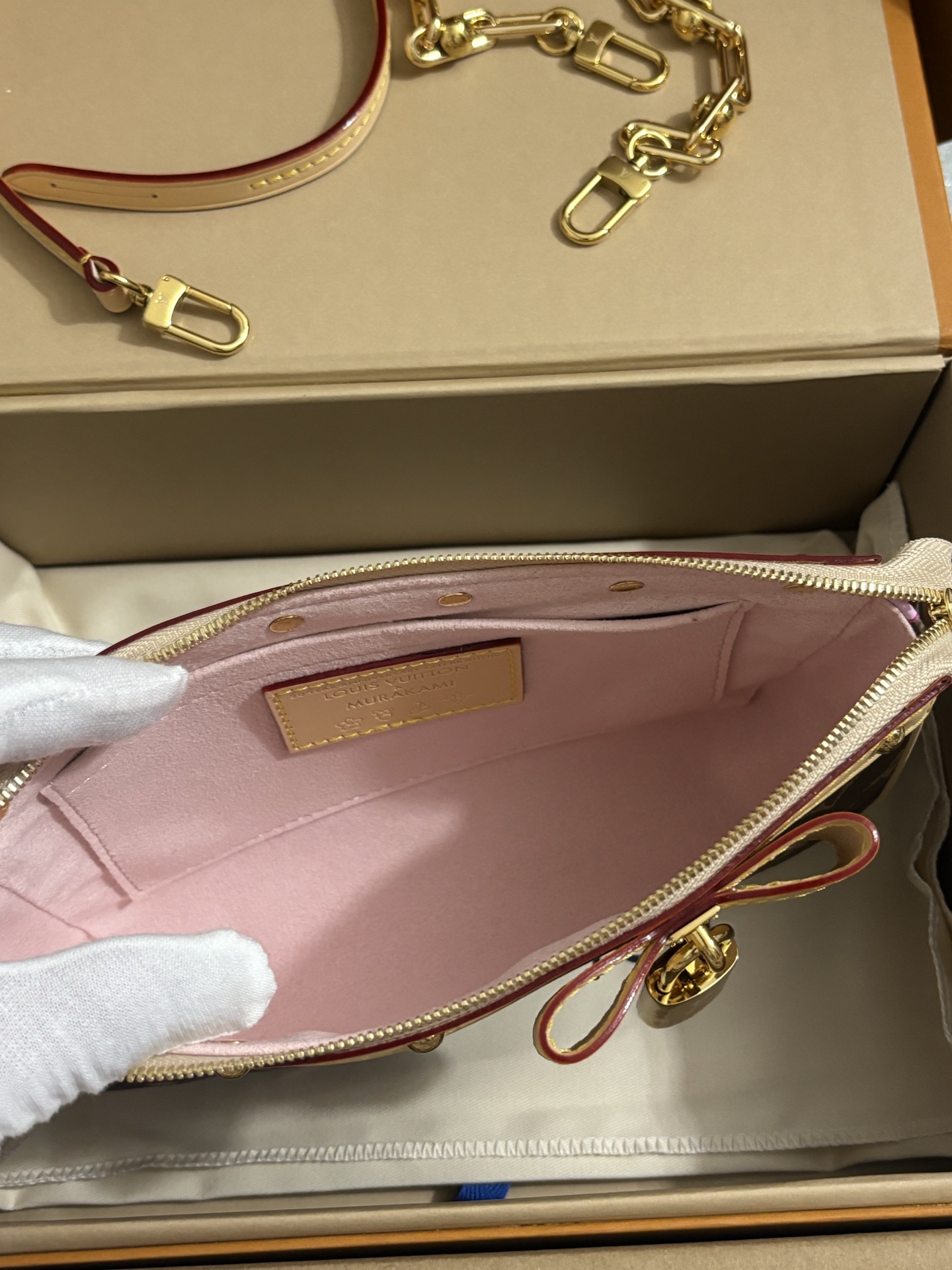 Louis Vuitton Cherry Blossom Mahjong Bag