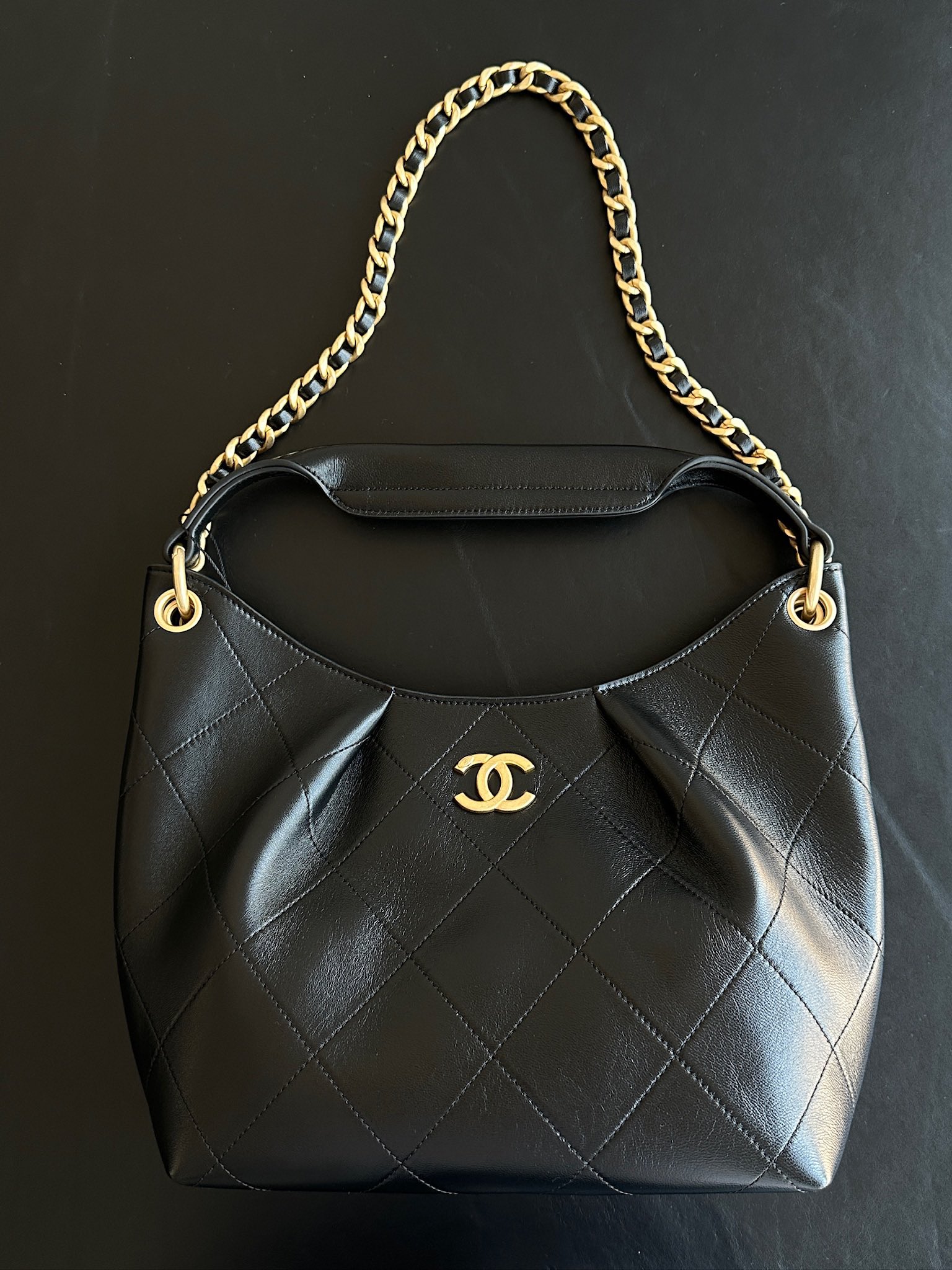 Chanel 26C boho Hobo