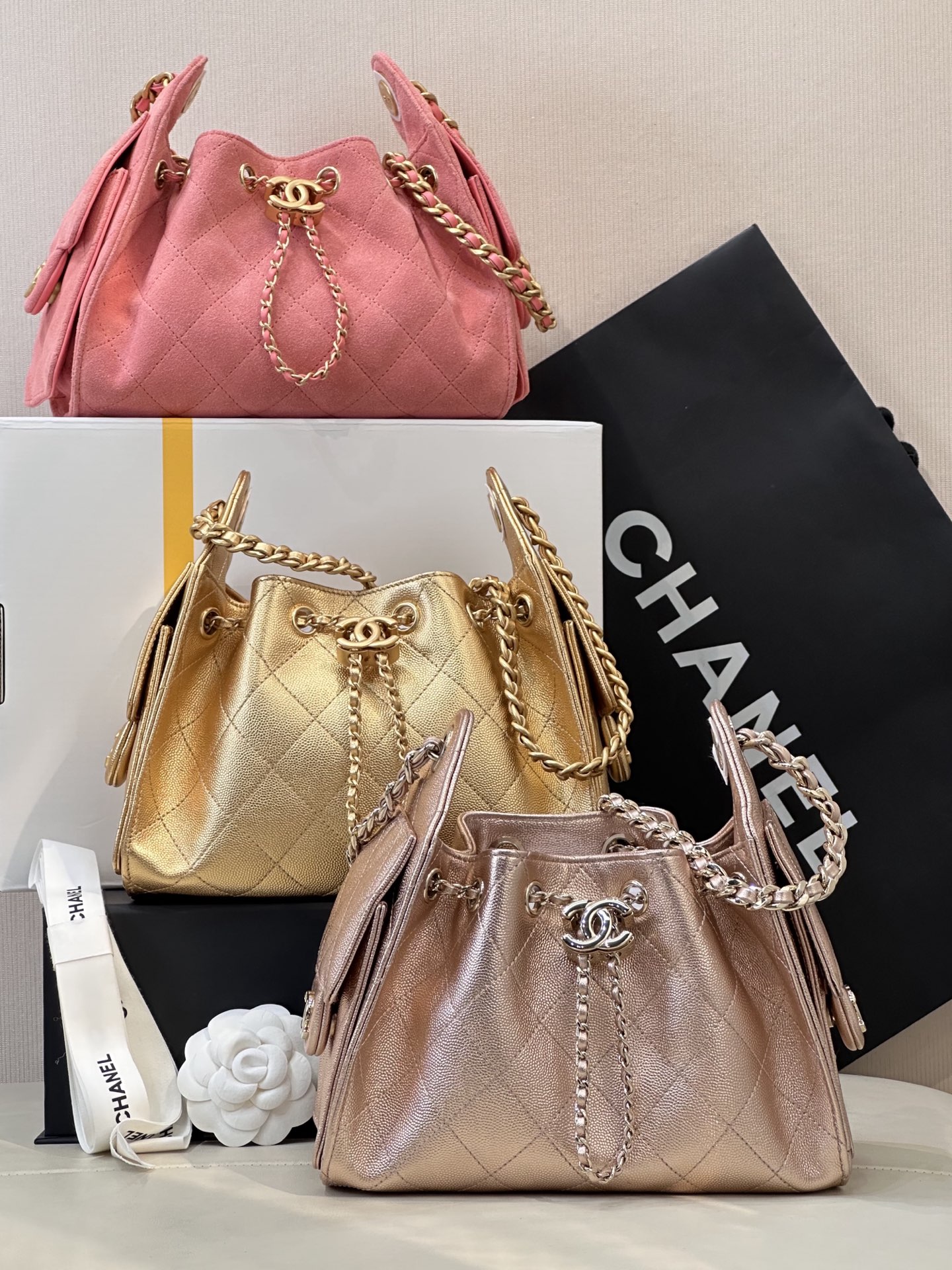 Chanel Hobo 3 colors