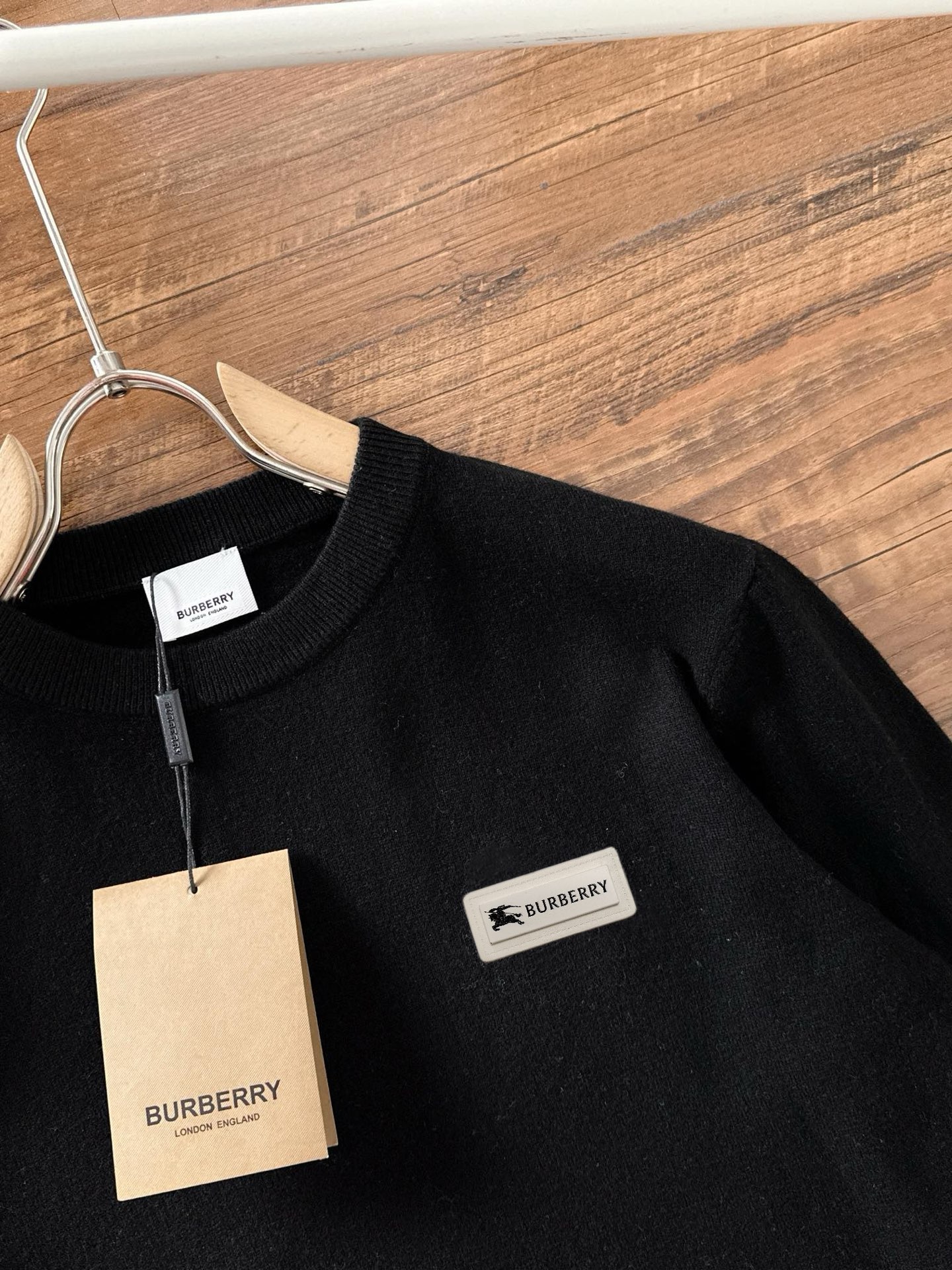 Burberry Exquisite Logo Crew Neck Sweater