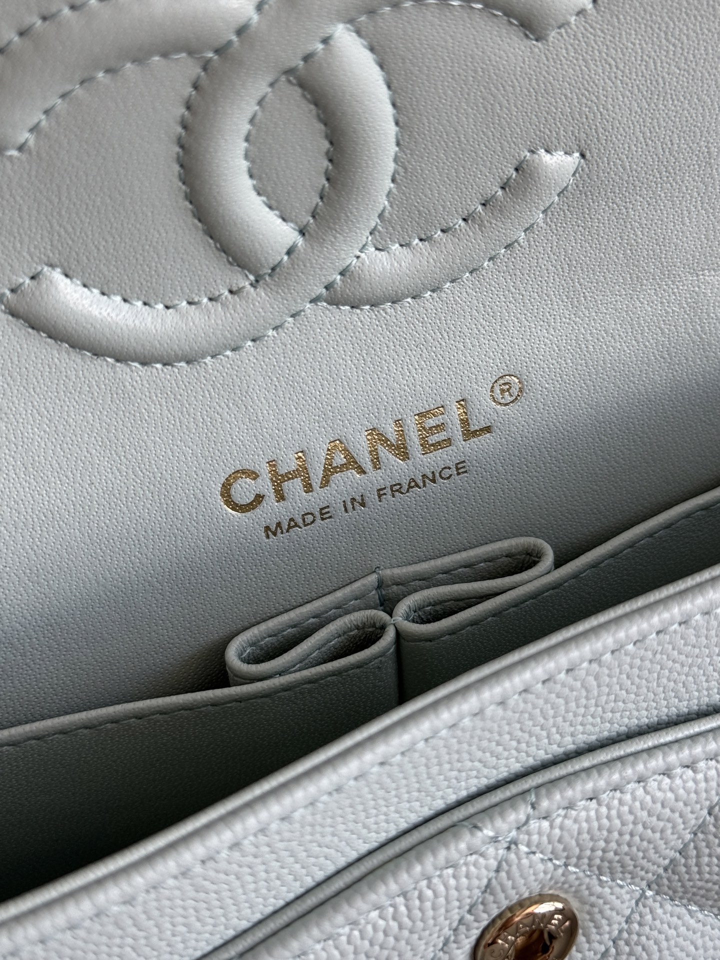 CHANEL CF series Caviar small pebble grain