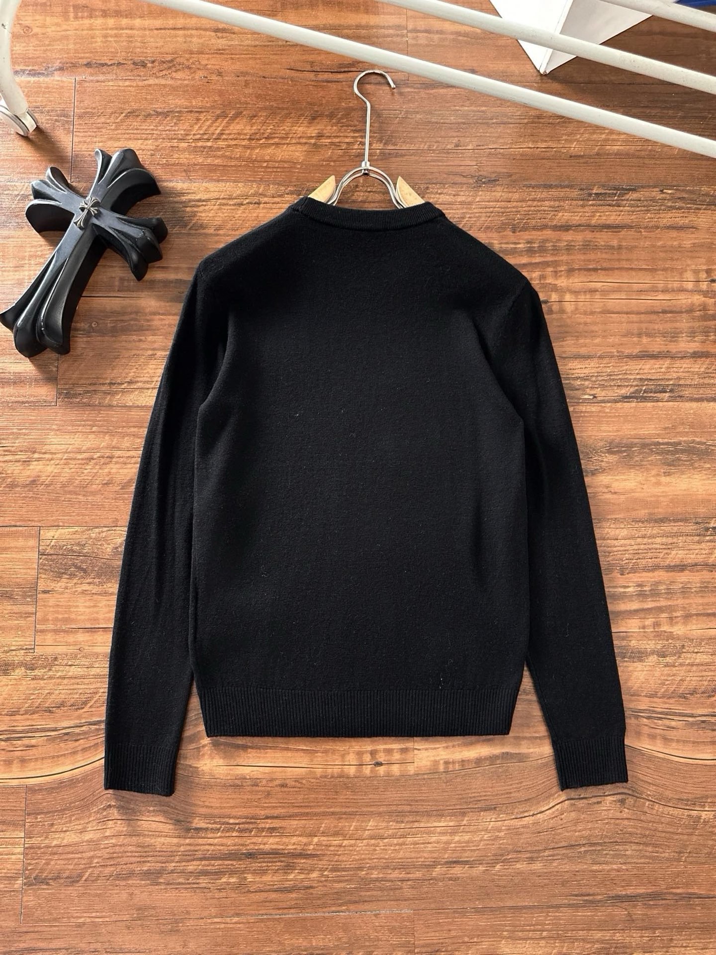 Prada  Exquisite Logo Crew Neck Sweater