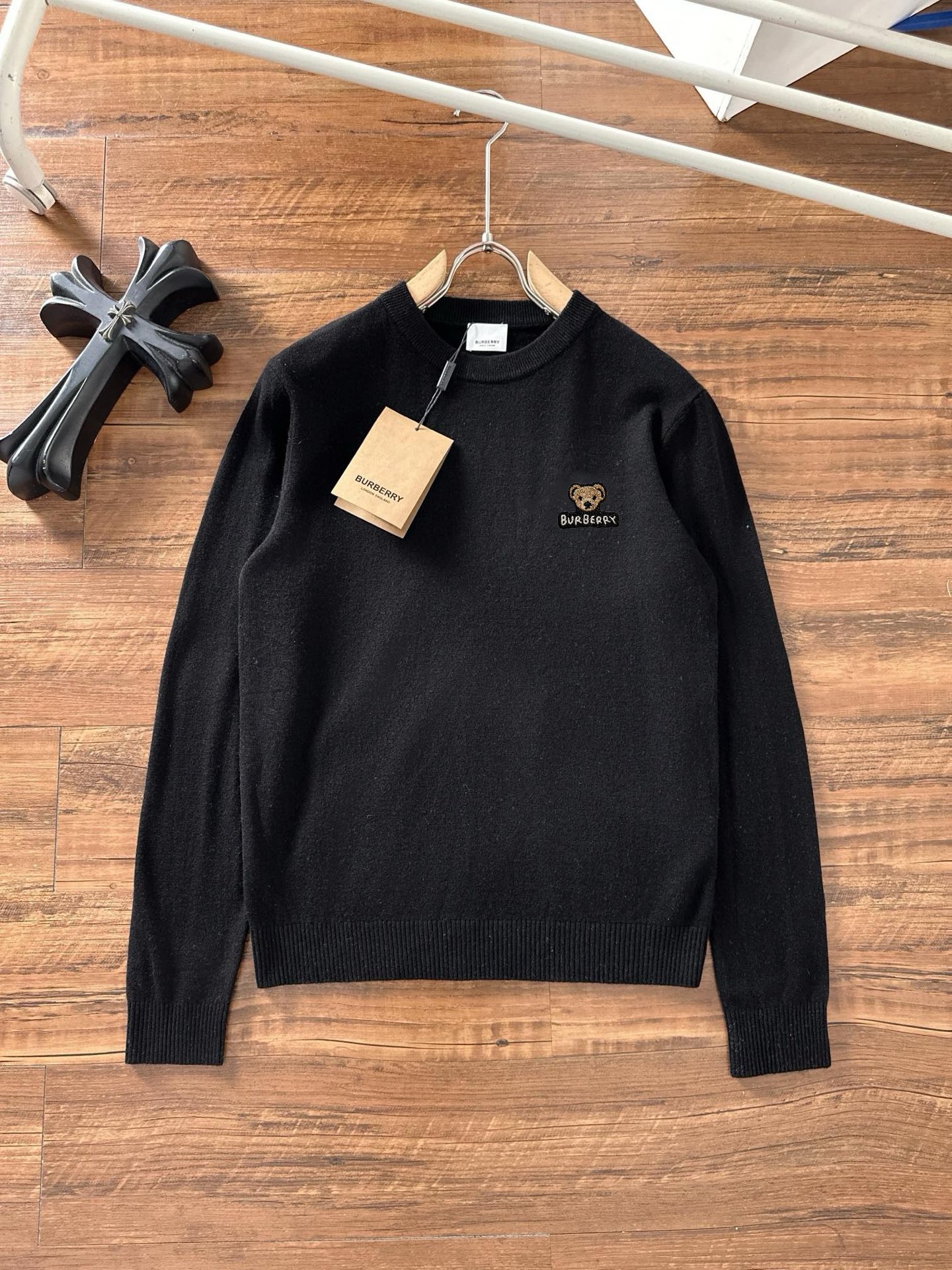 Burberry Exquisite Logo Crew Neck Sweater