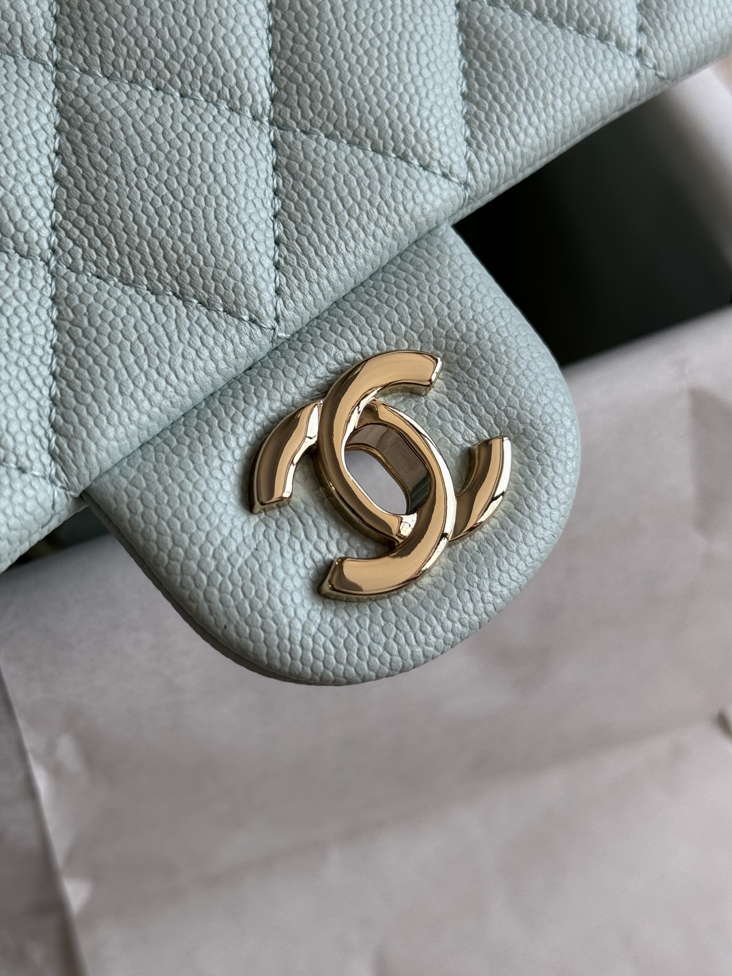 CHANEL CF series Caviar small pebble grain