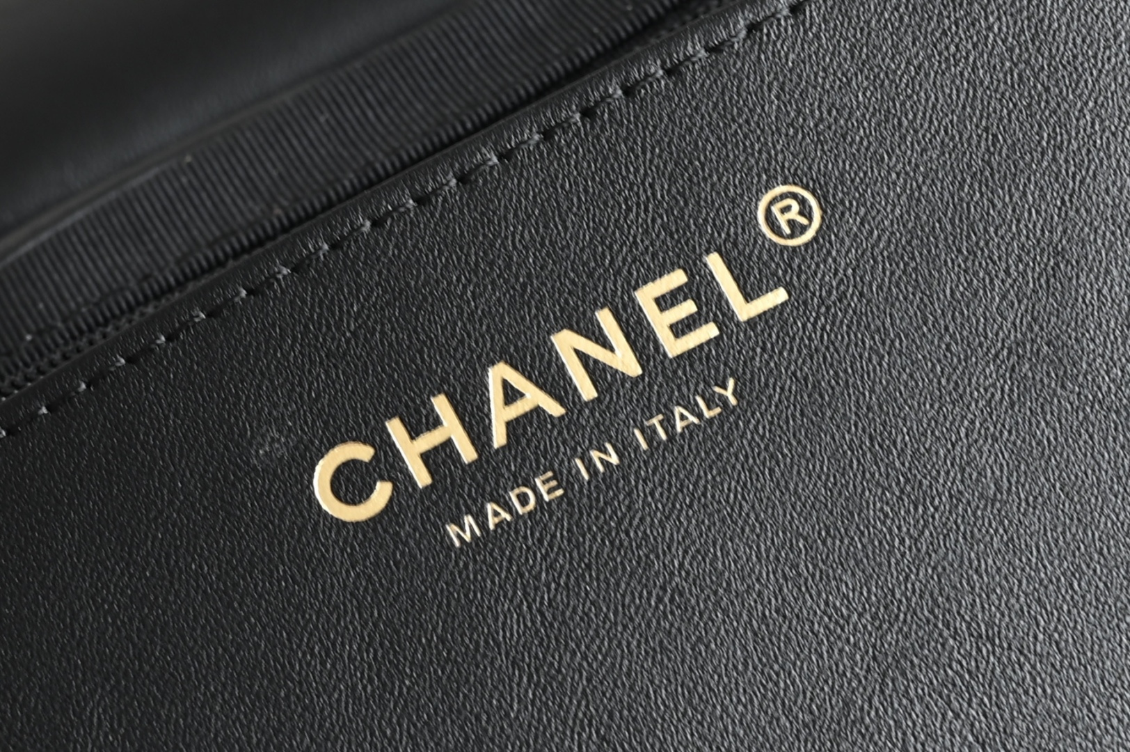 Chanel 25k big gold chain hobo